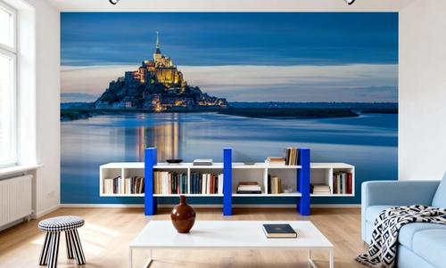 Mont-Saint-Michel at Dusk
