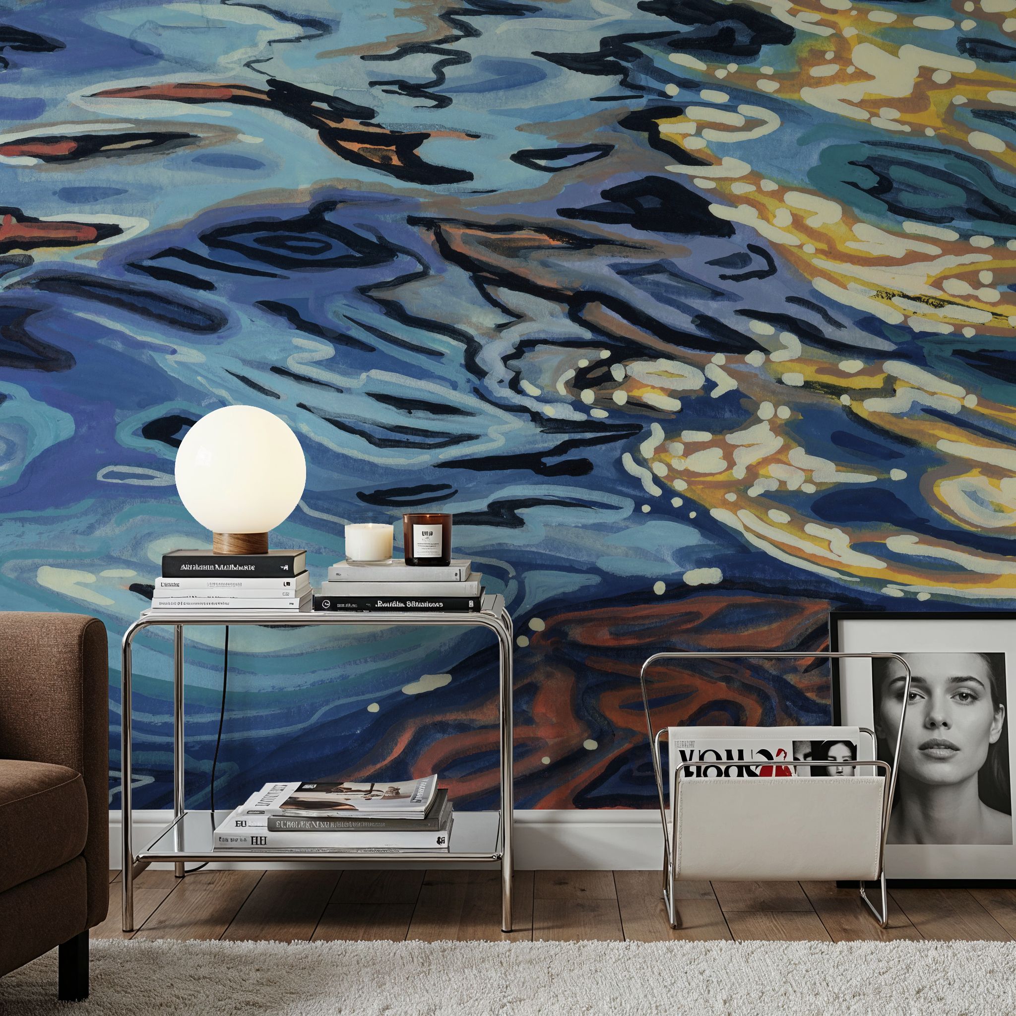 Sunrise on Rippling Water