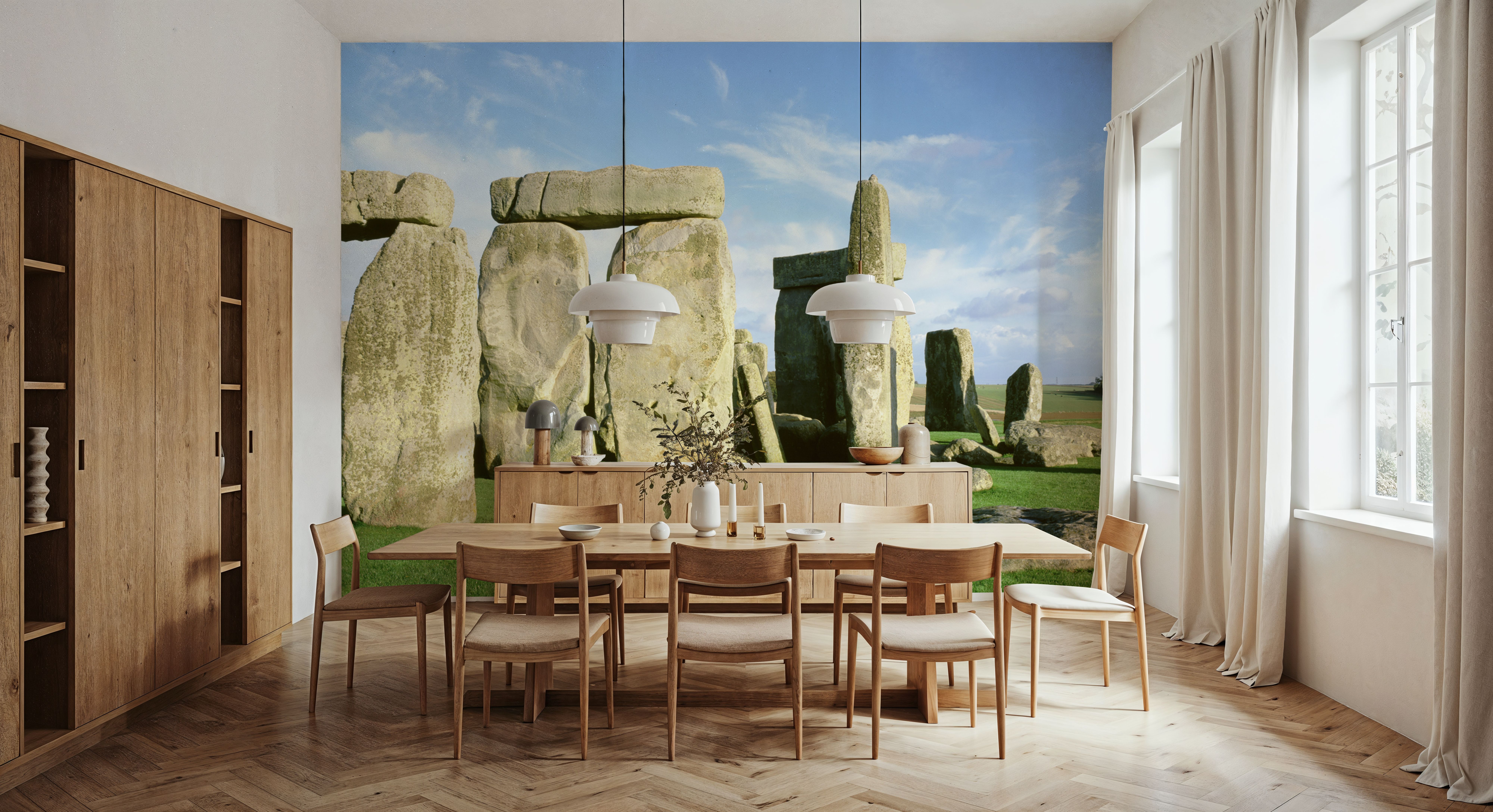 Mystic Stonehenge Dawn, Wallpaper