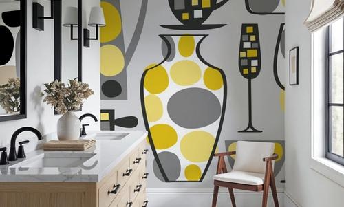 Retro Kitchen Marbles