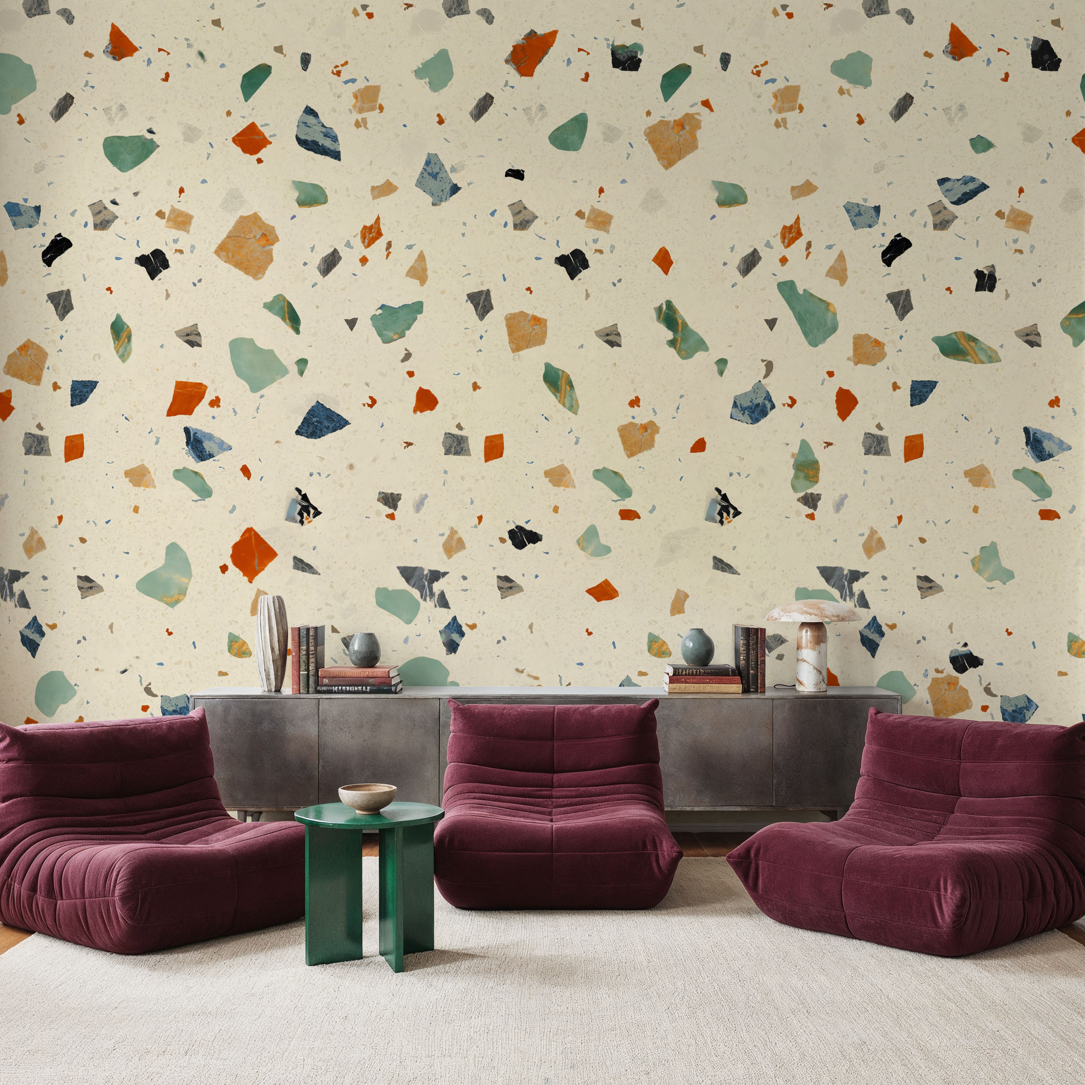 Terrazzo Multi, Cream