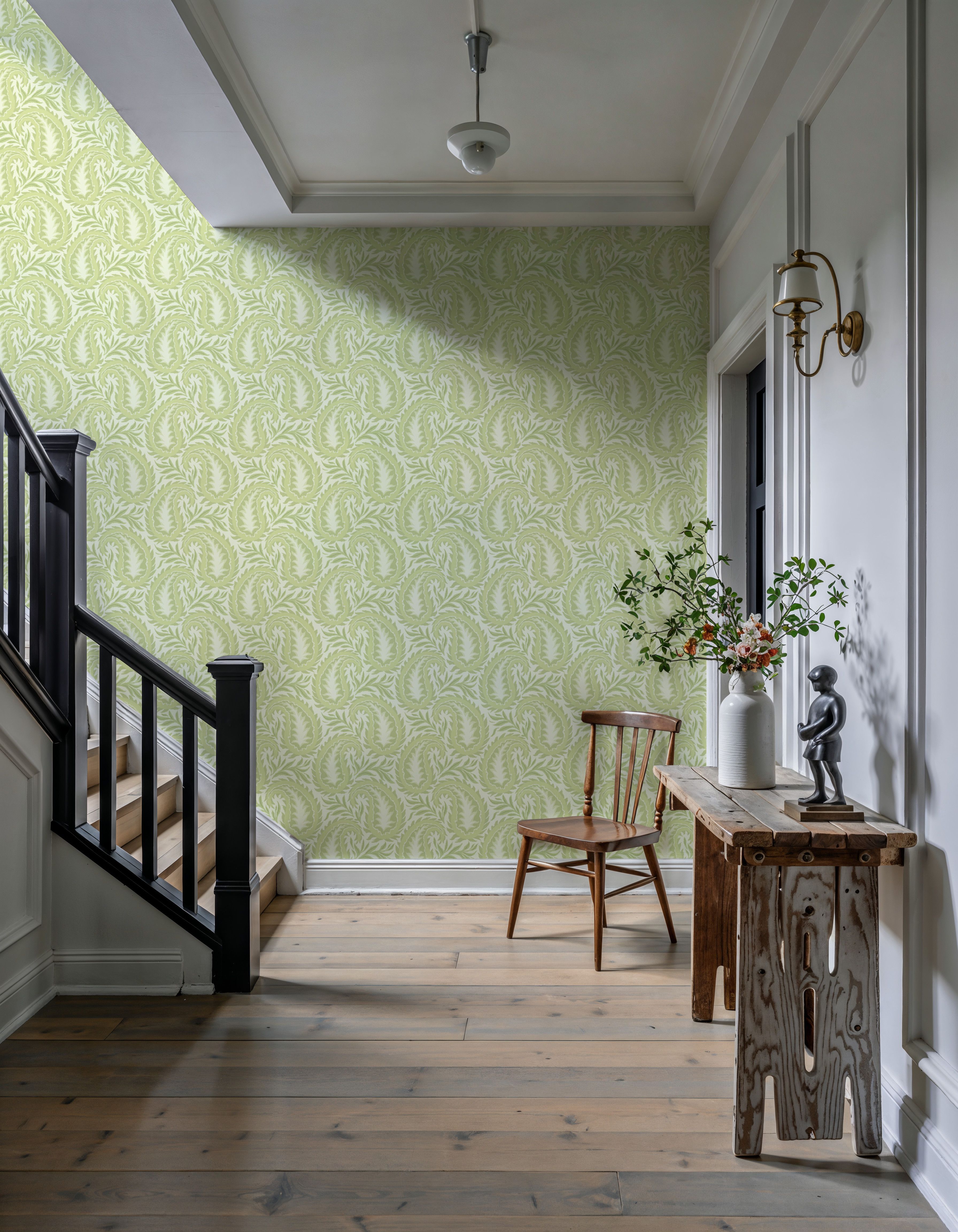 Botanical Paisley, Charteruse