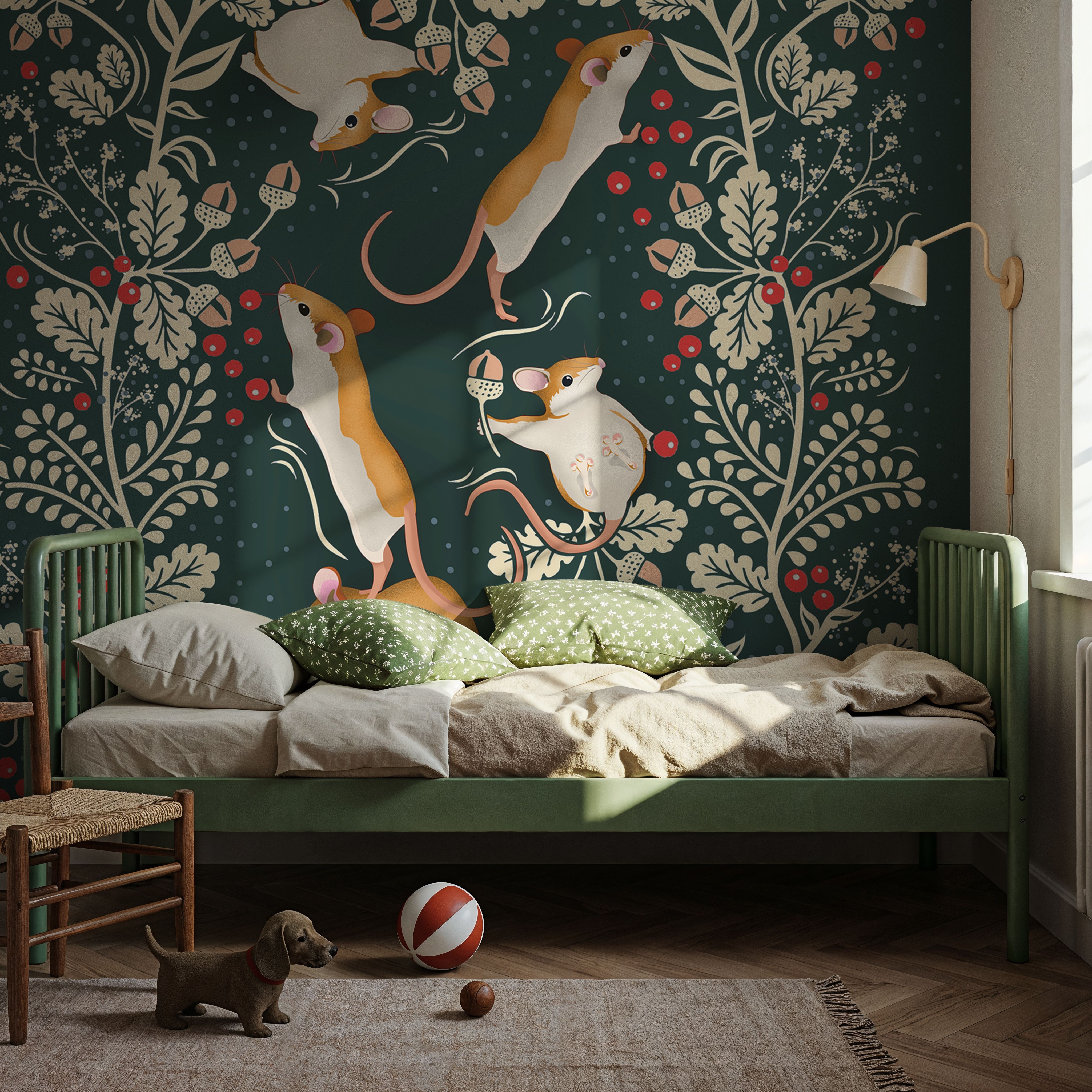 Holiday Mice, Emerald