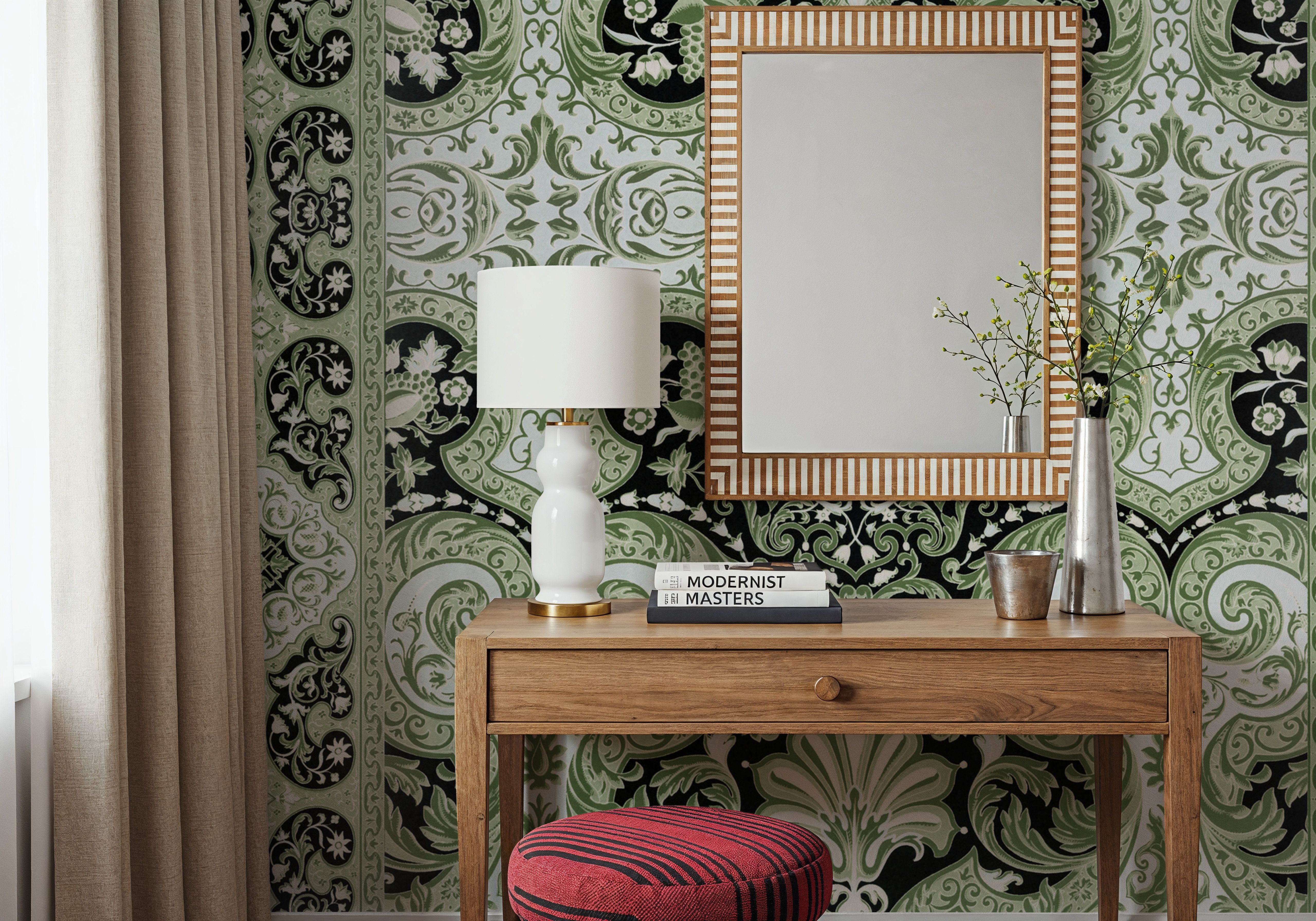 Golden Versailles, Pistachio Cream, Tapet