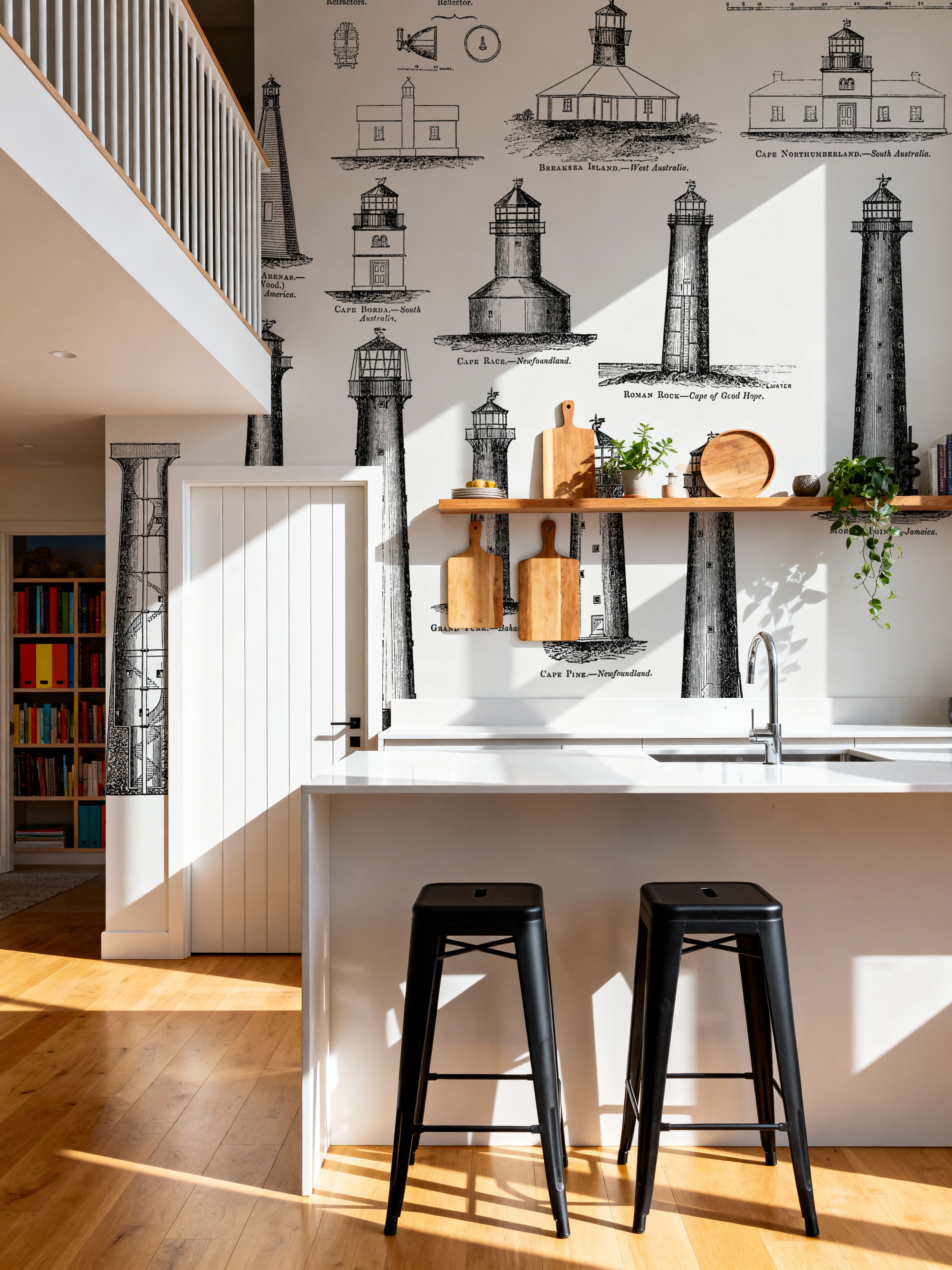 Illustration Of Lighthouses