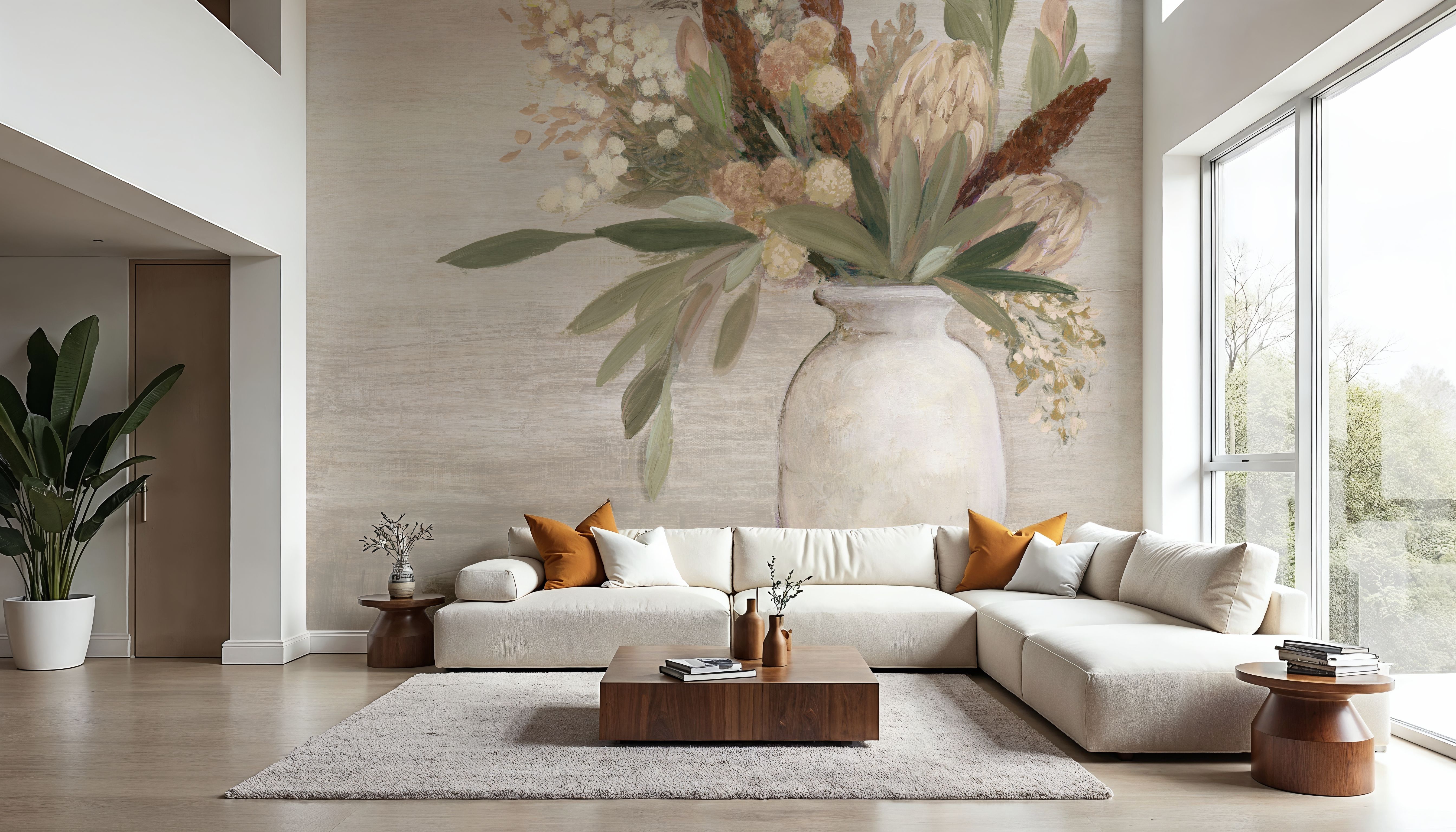 Protea Still Life I Neutral