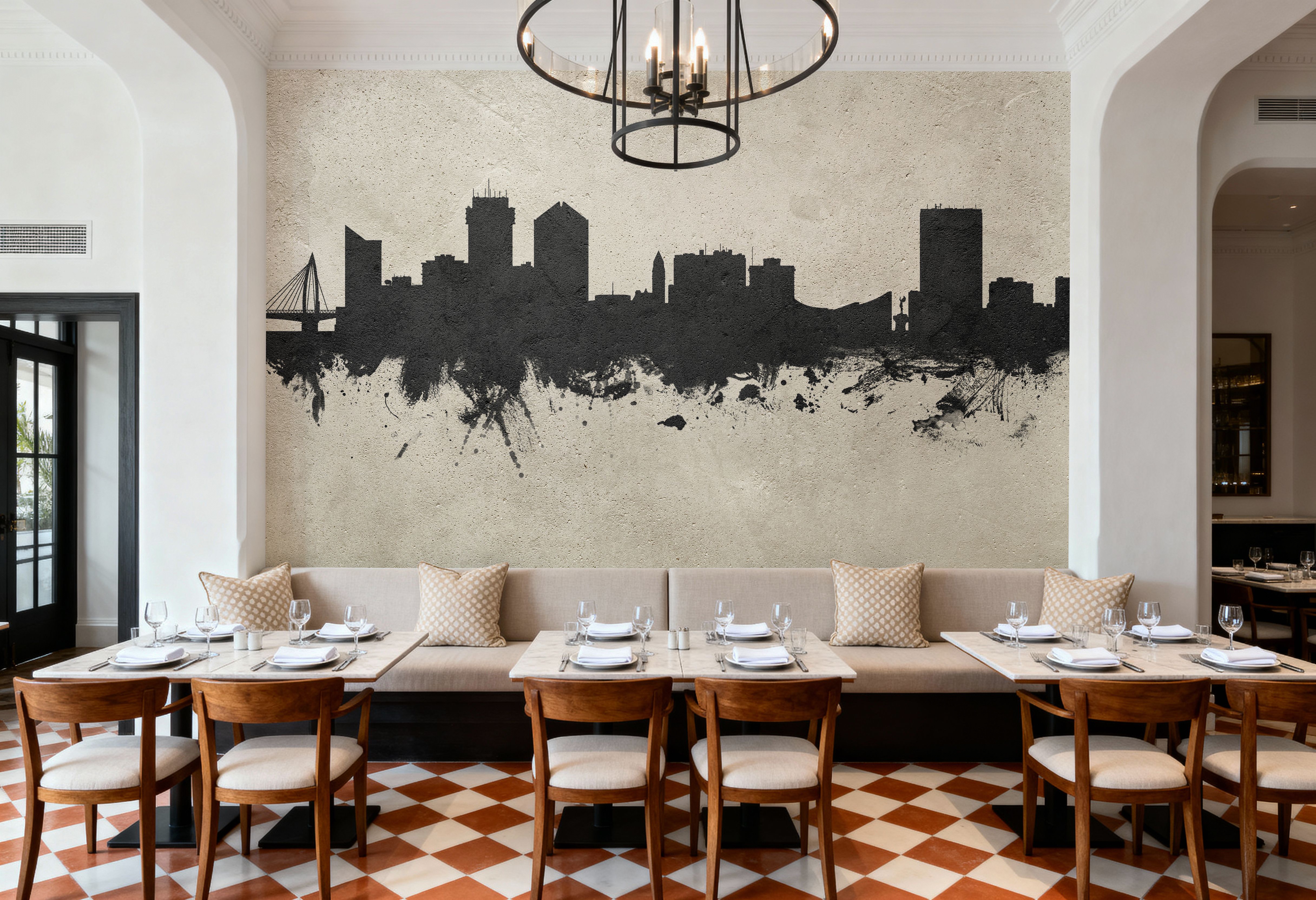 Wichita Kansas Skyline Concrete