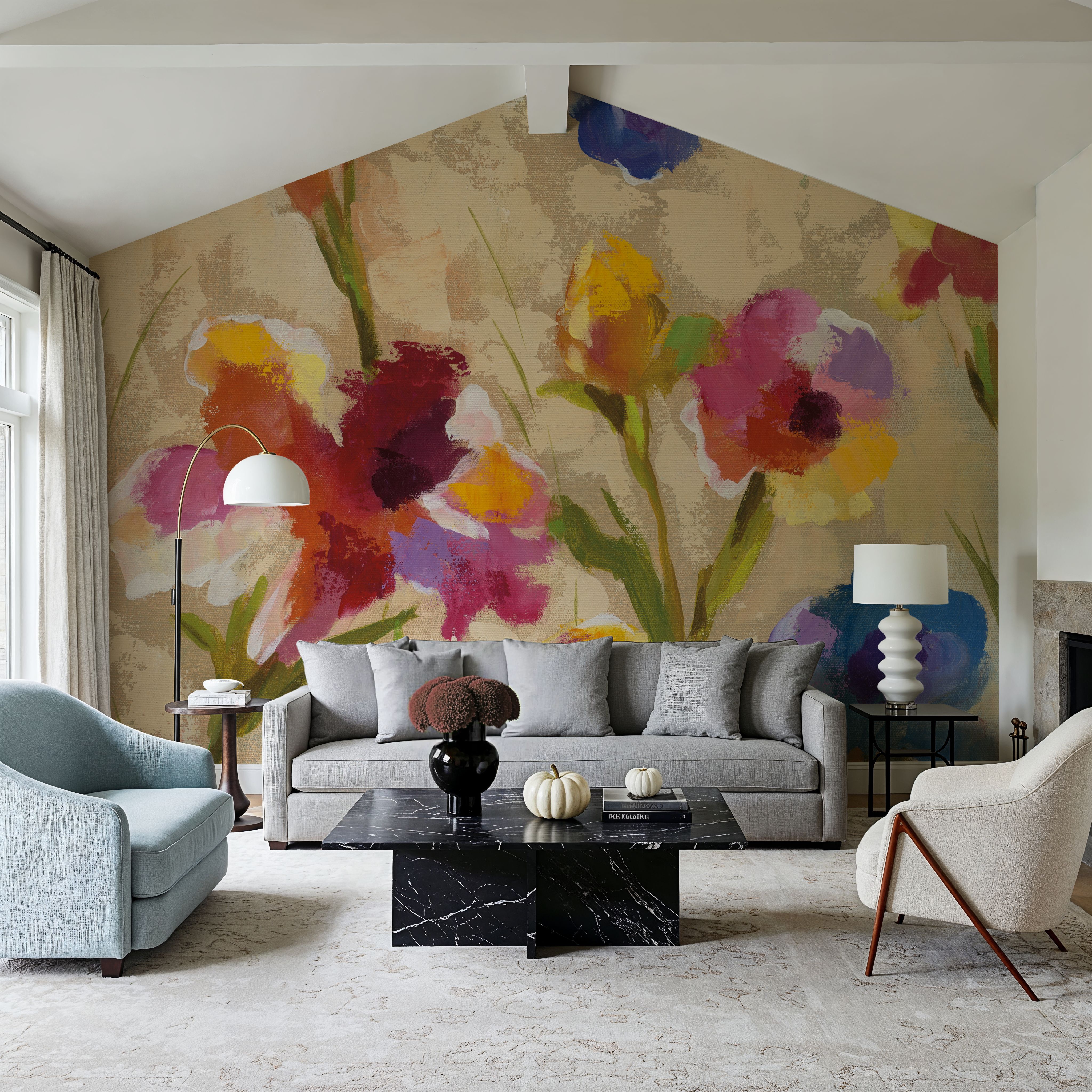 Bold Bright Flowers II