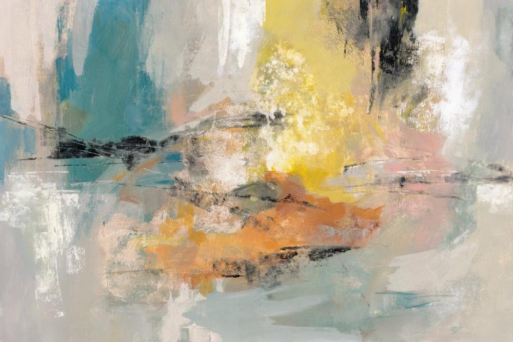 Sea And Land on Canvas