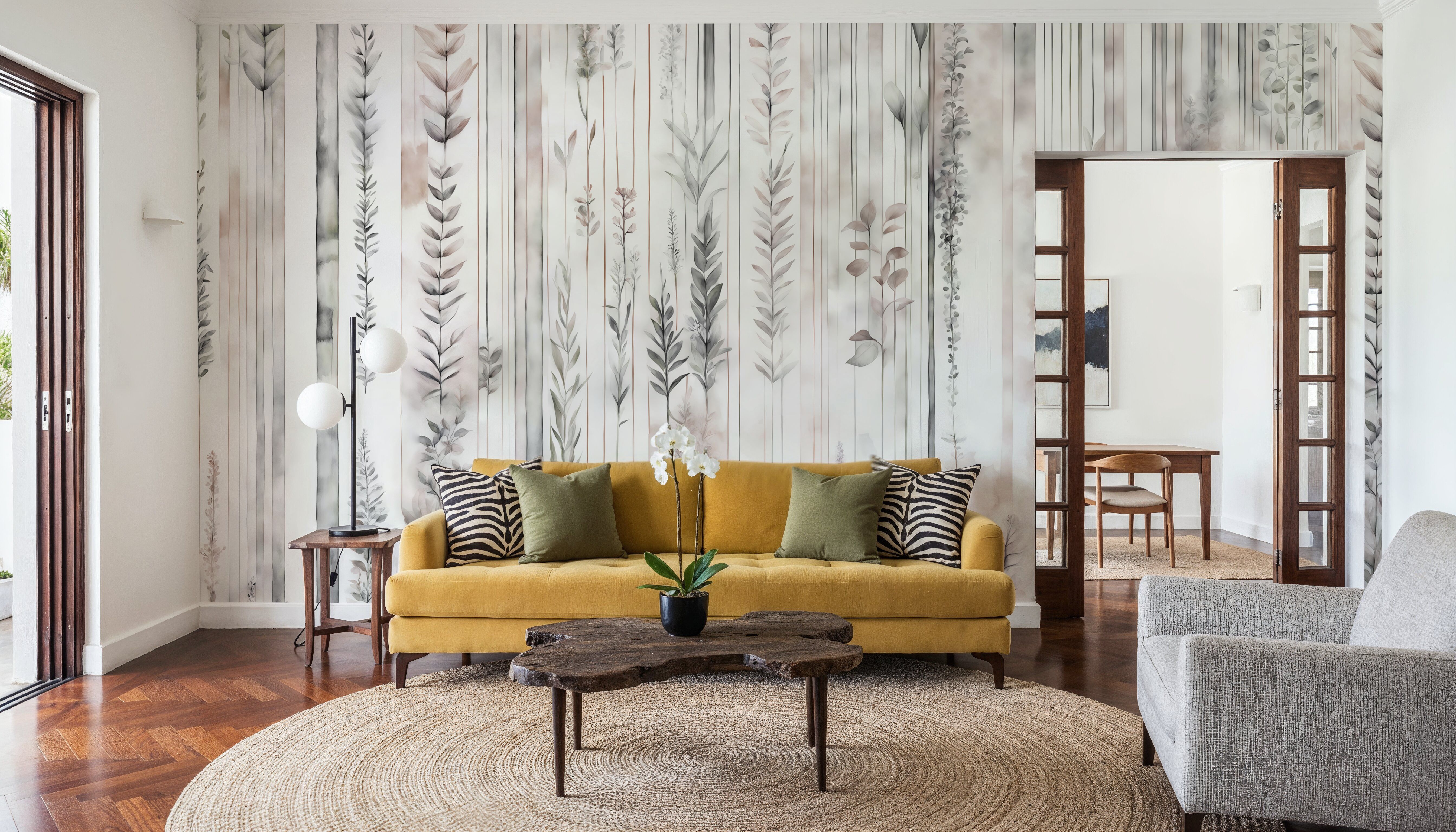Botanical Wall Brown