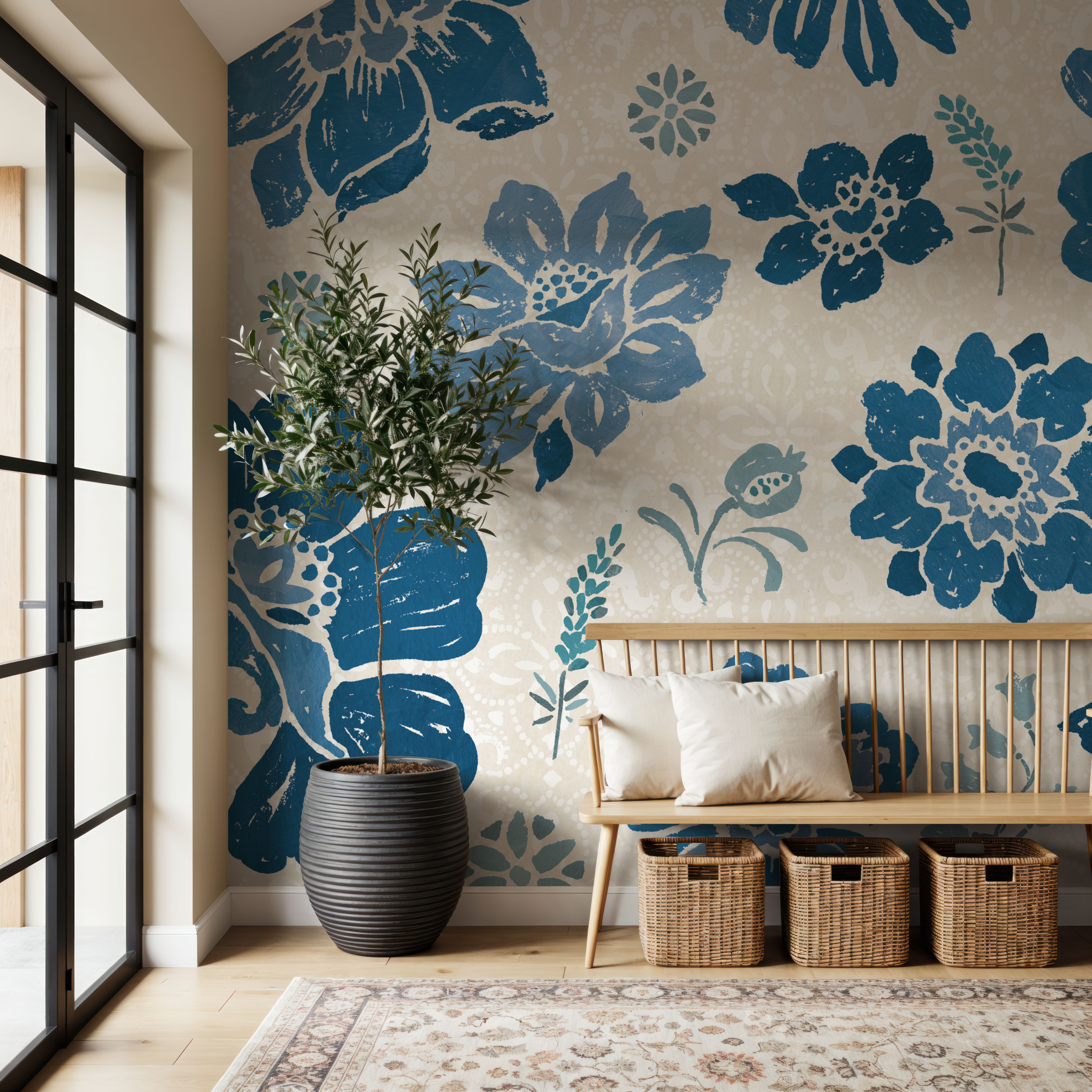 Spanish Impressions VII Blue