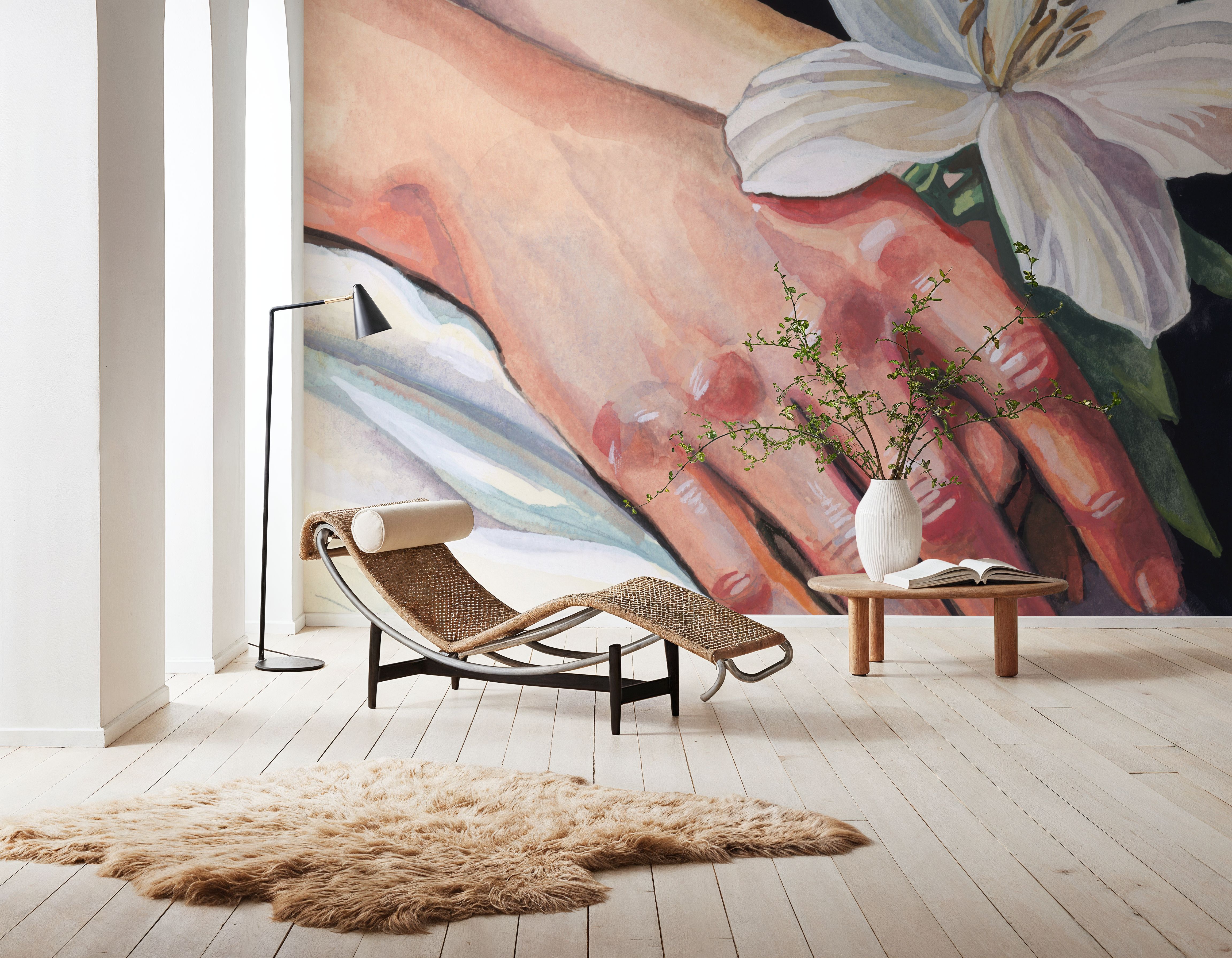 Peaceful Flower in Hand