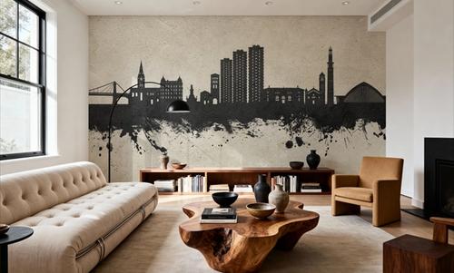Grenoble Skyline Concrete