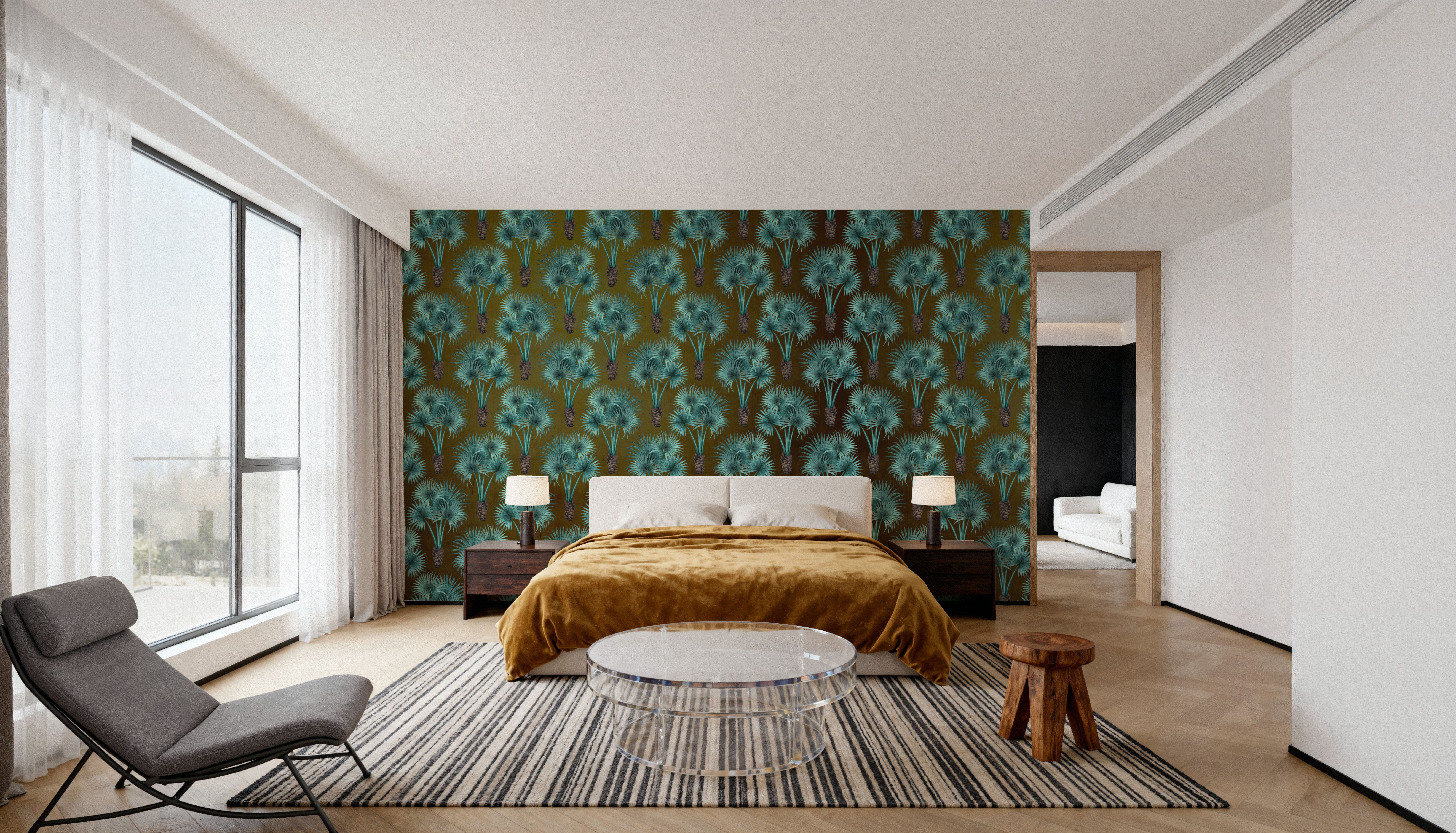 Elephant Ear Tree, Turqouise Small