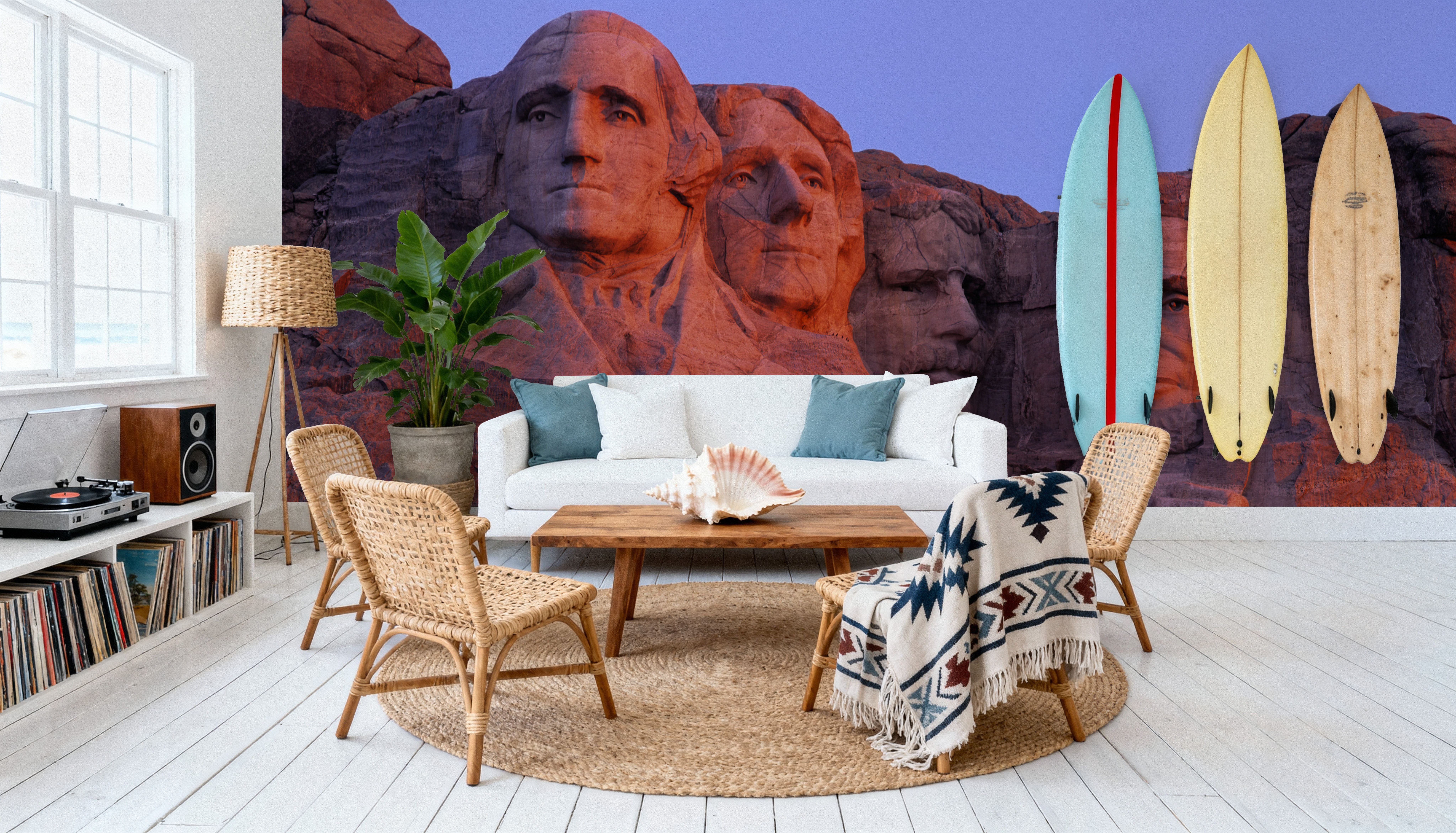 Mount Rushmore at Sunset