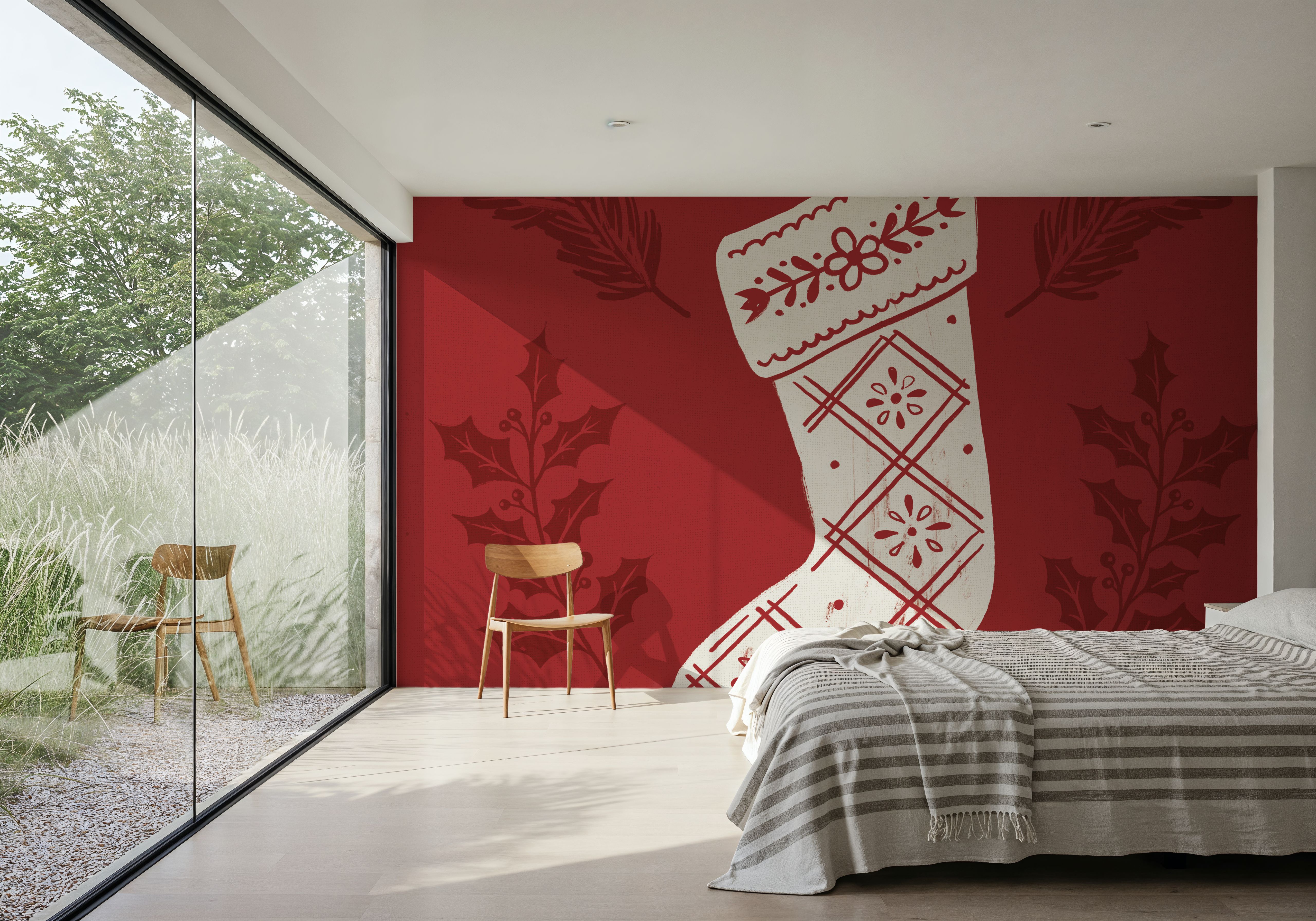 Holiday Form II, Wallpaper