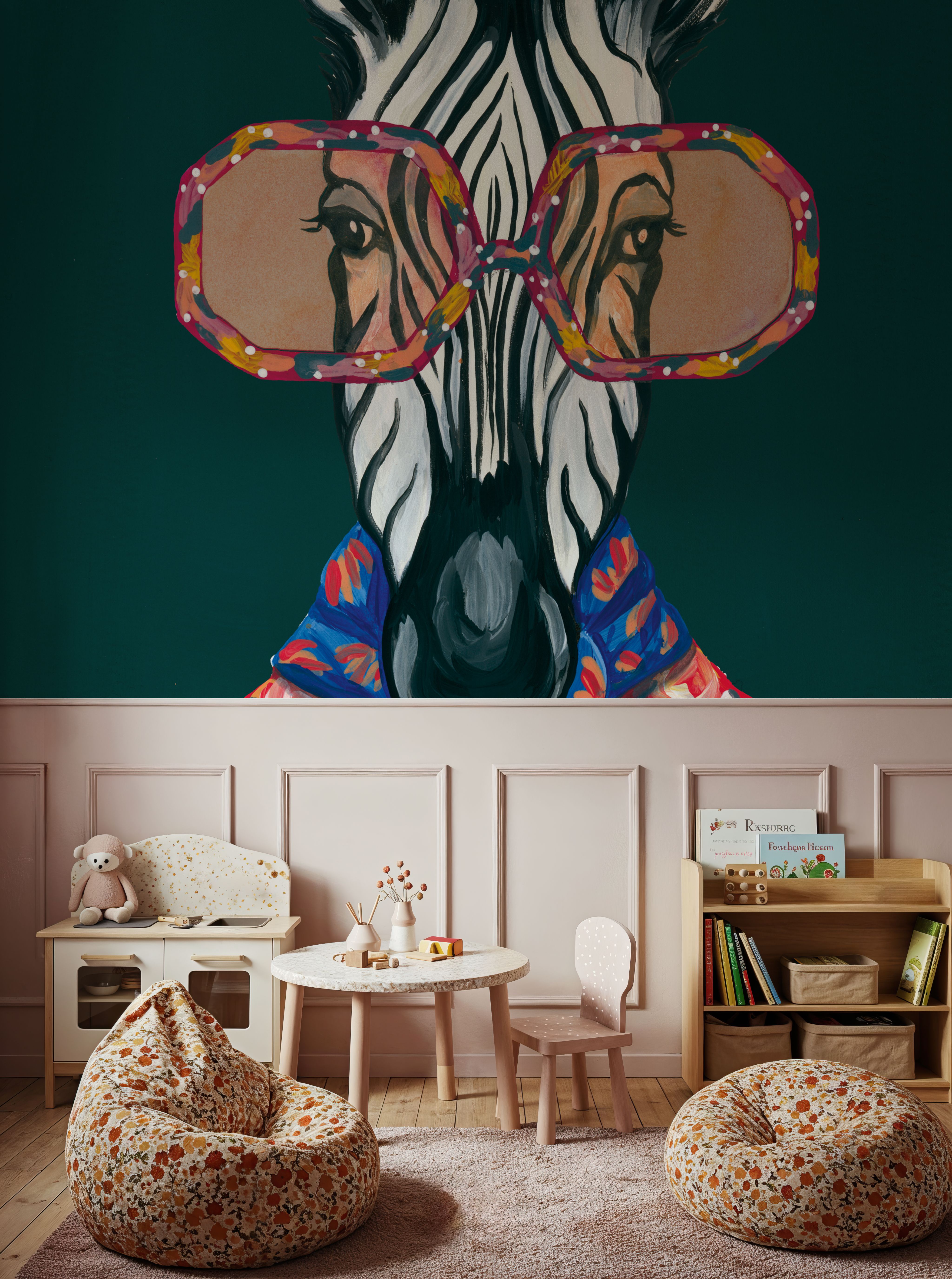 Miami Living Zebra Portrait