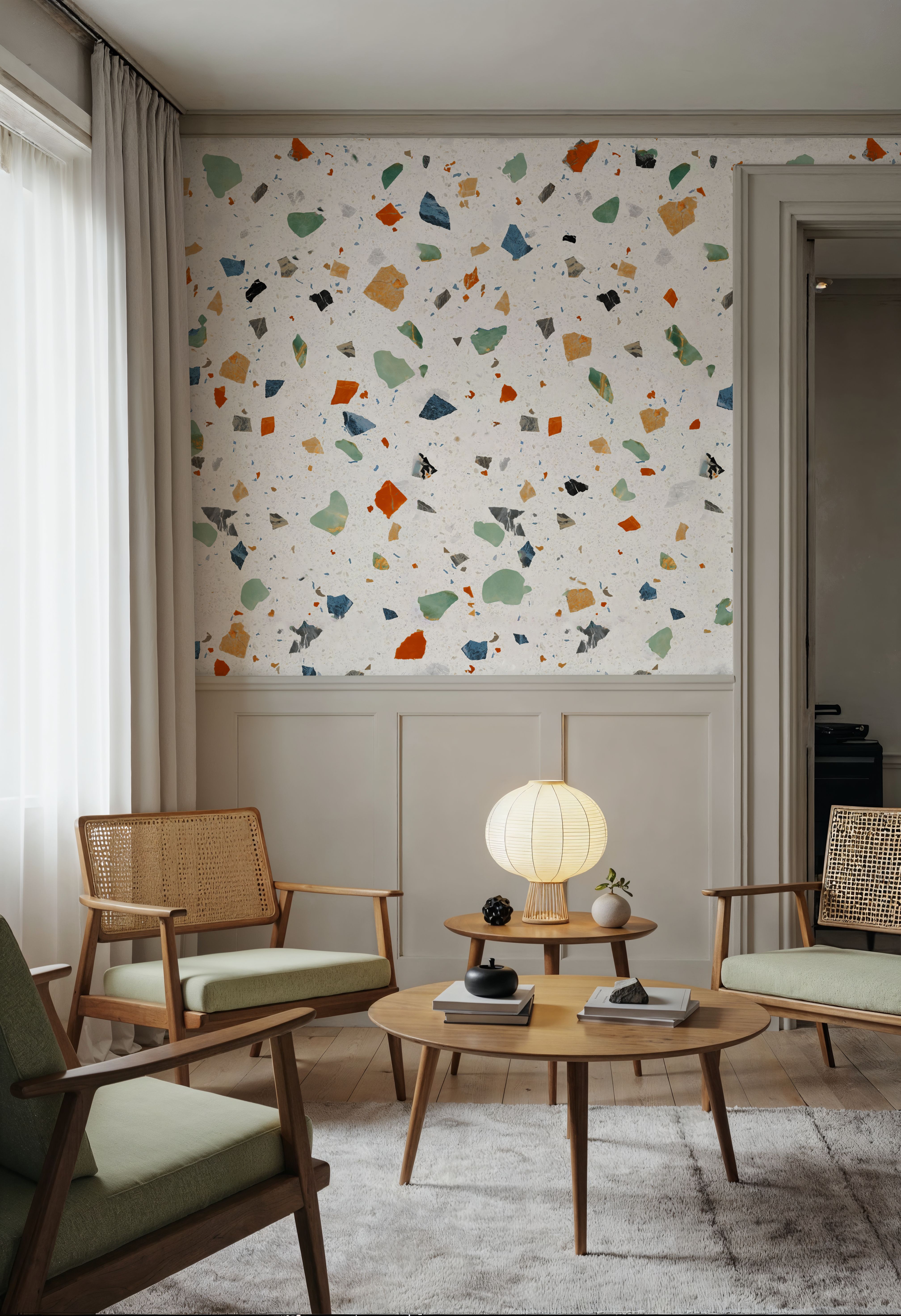 Terrazzo Multi, Chalk