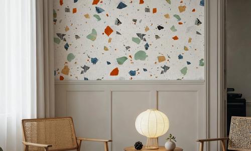 Terrazzo Multi, Chalk