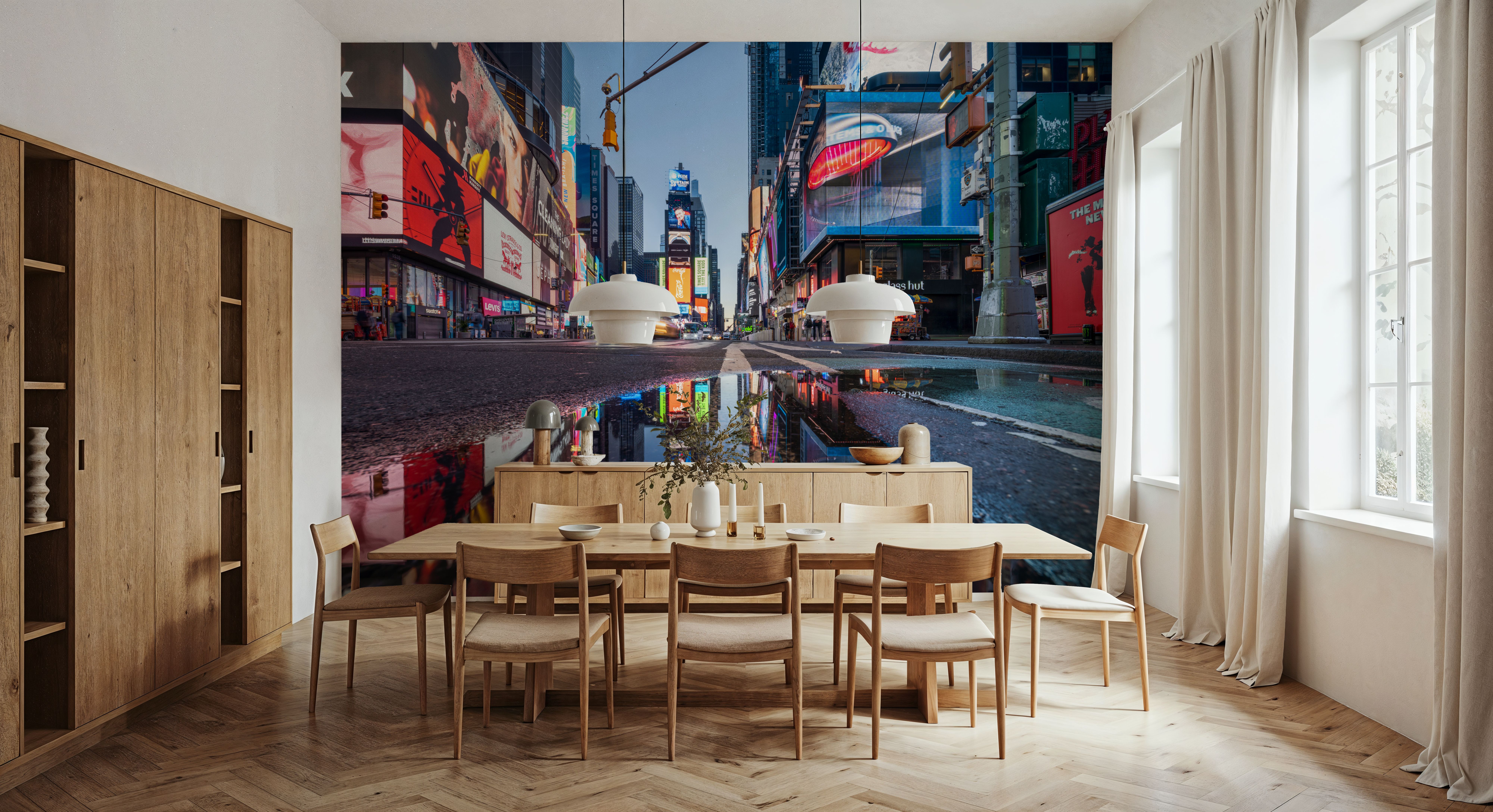 Reflecting on Times Square