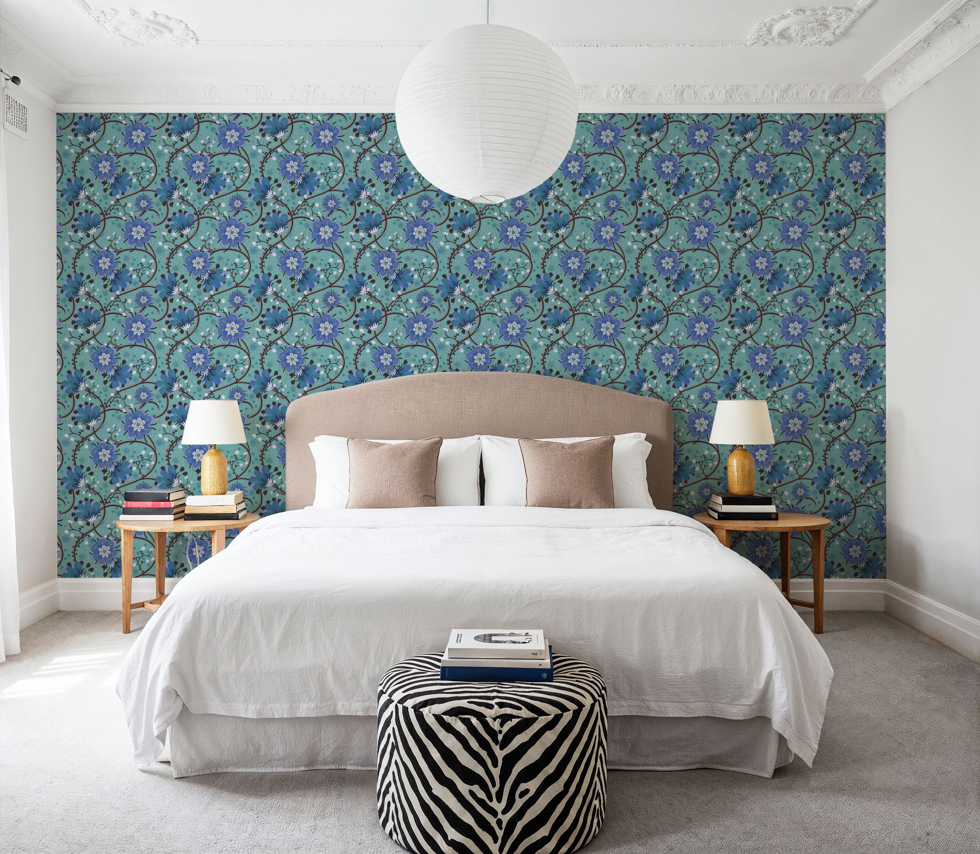 Bohemian Vines, Turqoise