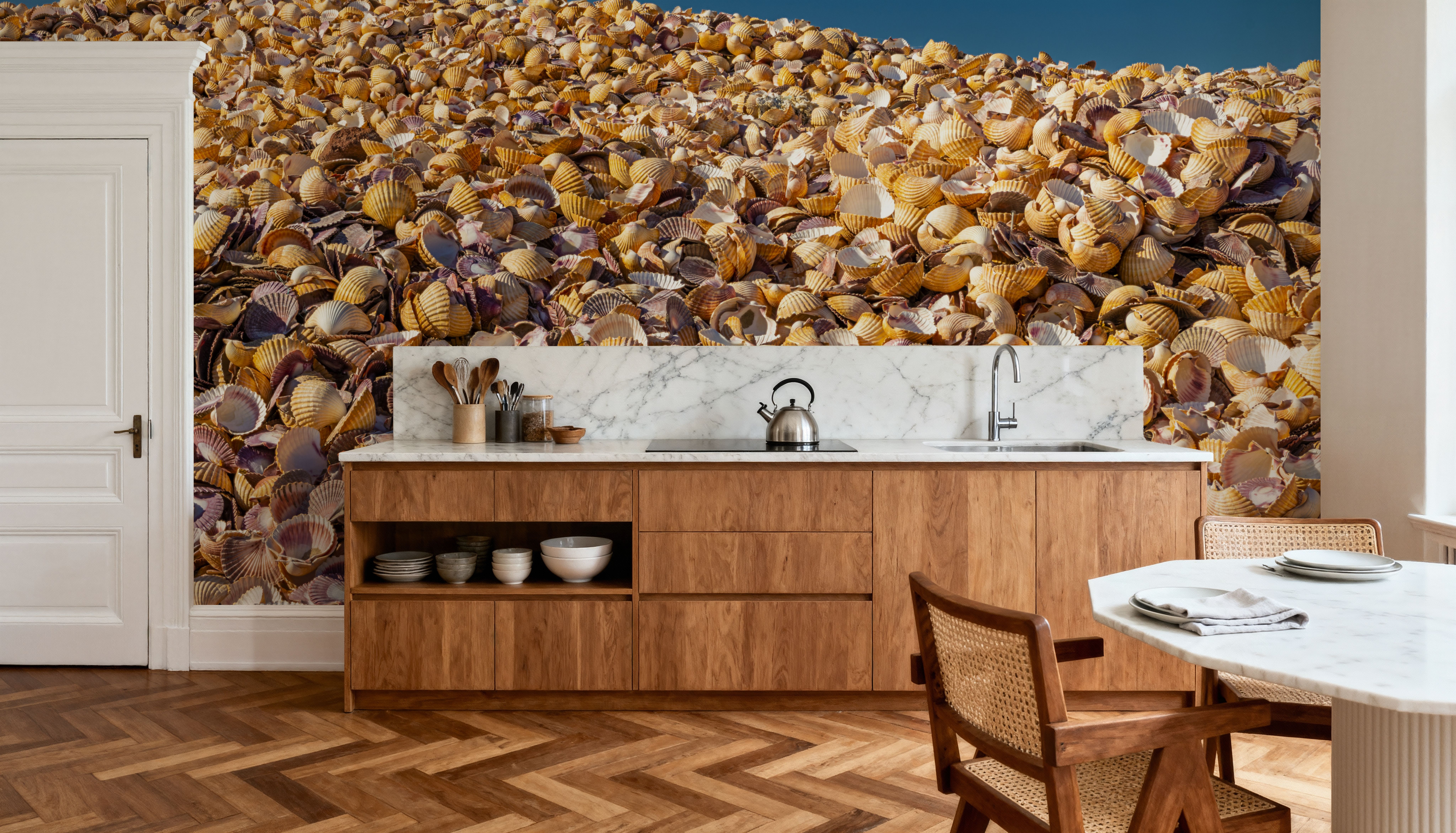 Scallop Shells, Wallpaper