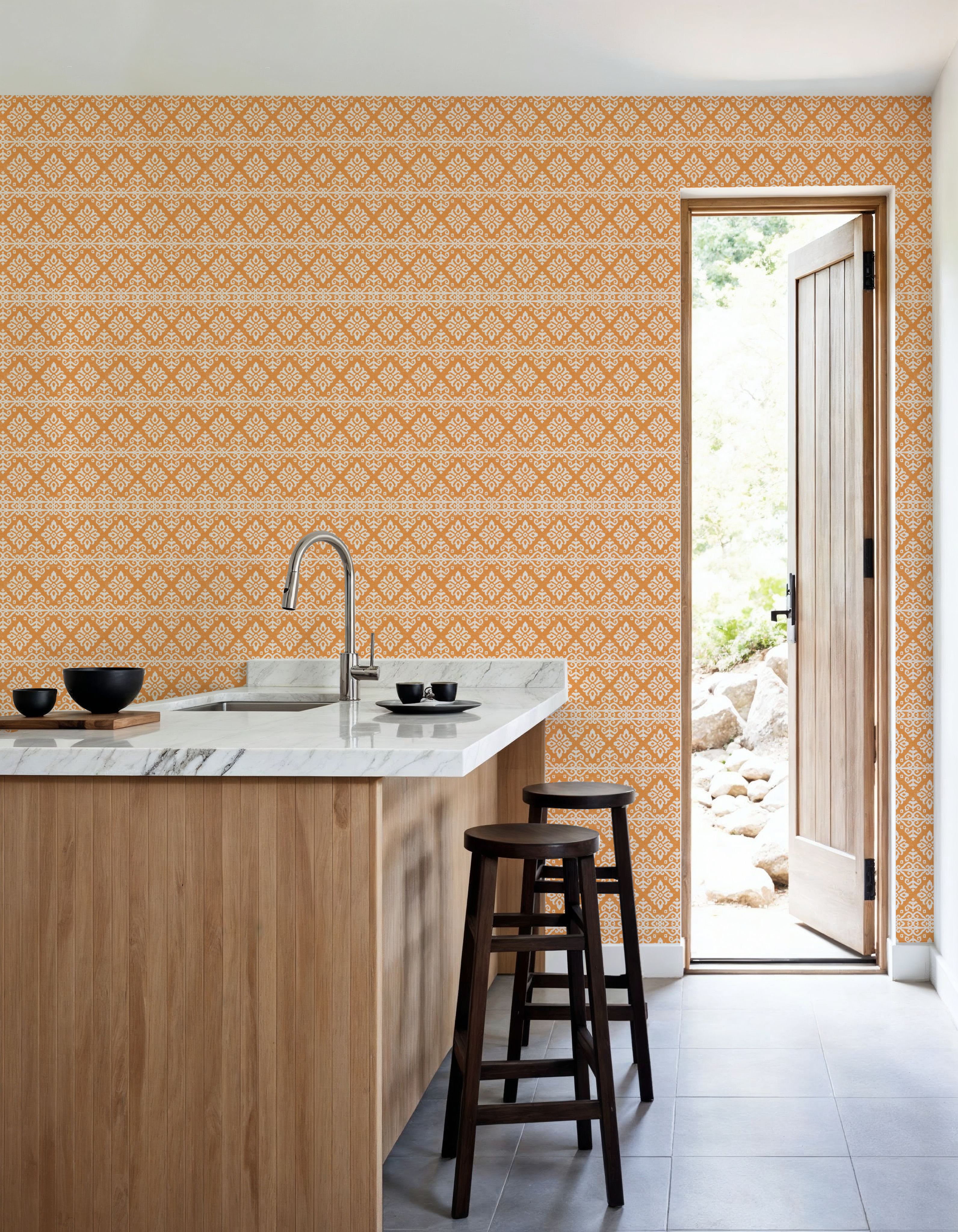 Amadora Squares Orange