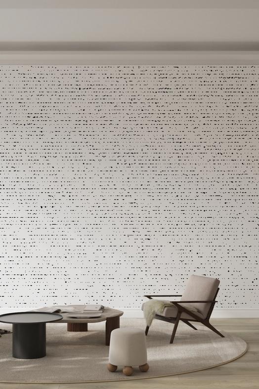Vertical Distressed Dots