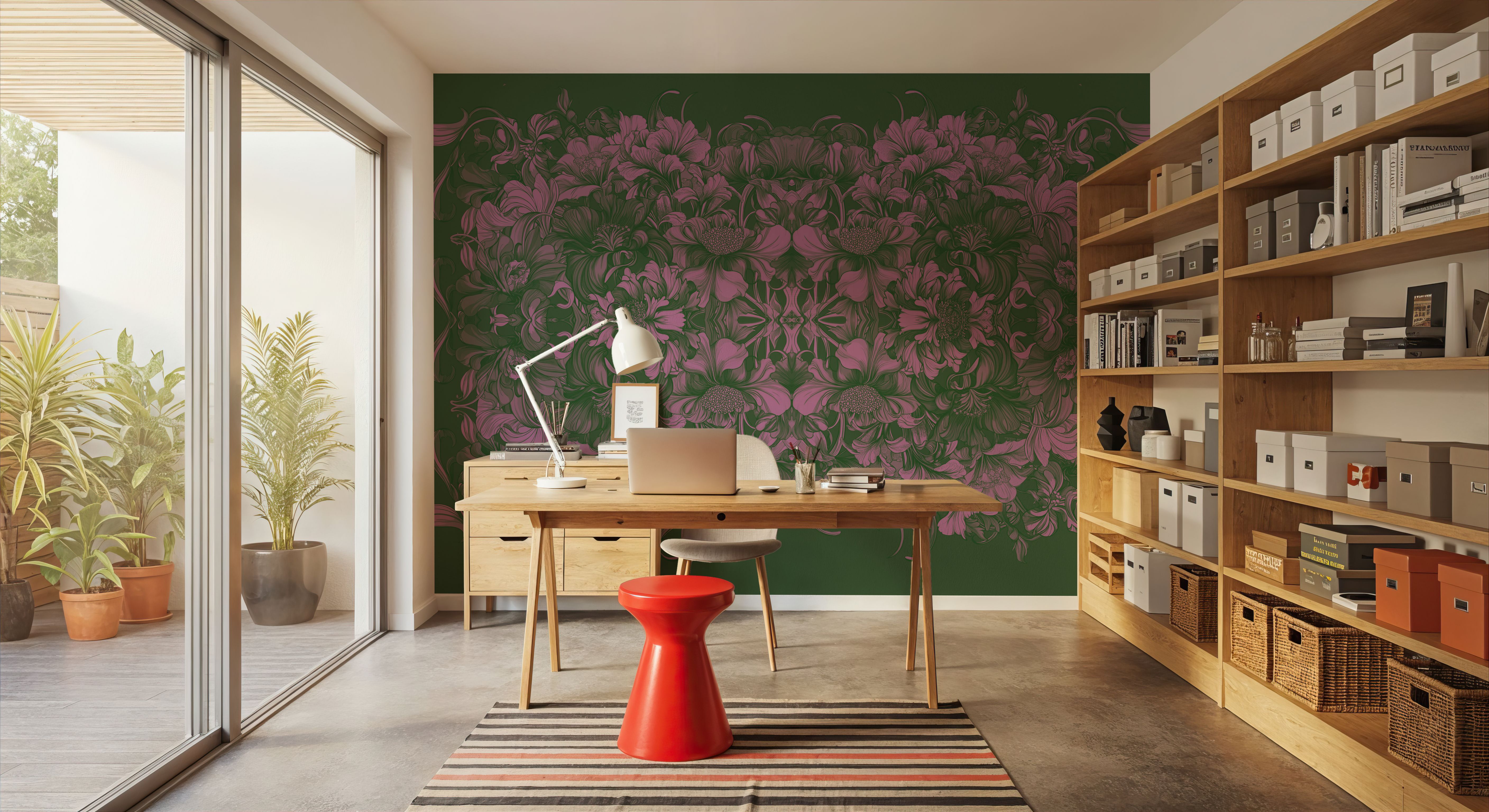 Scandi Flower Ceiling VI