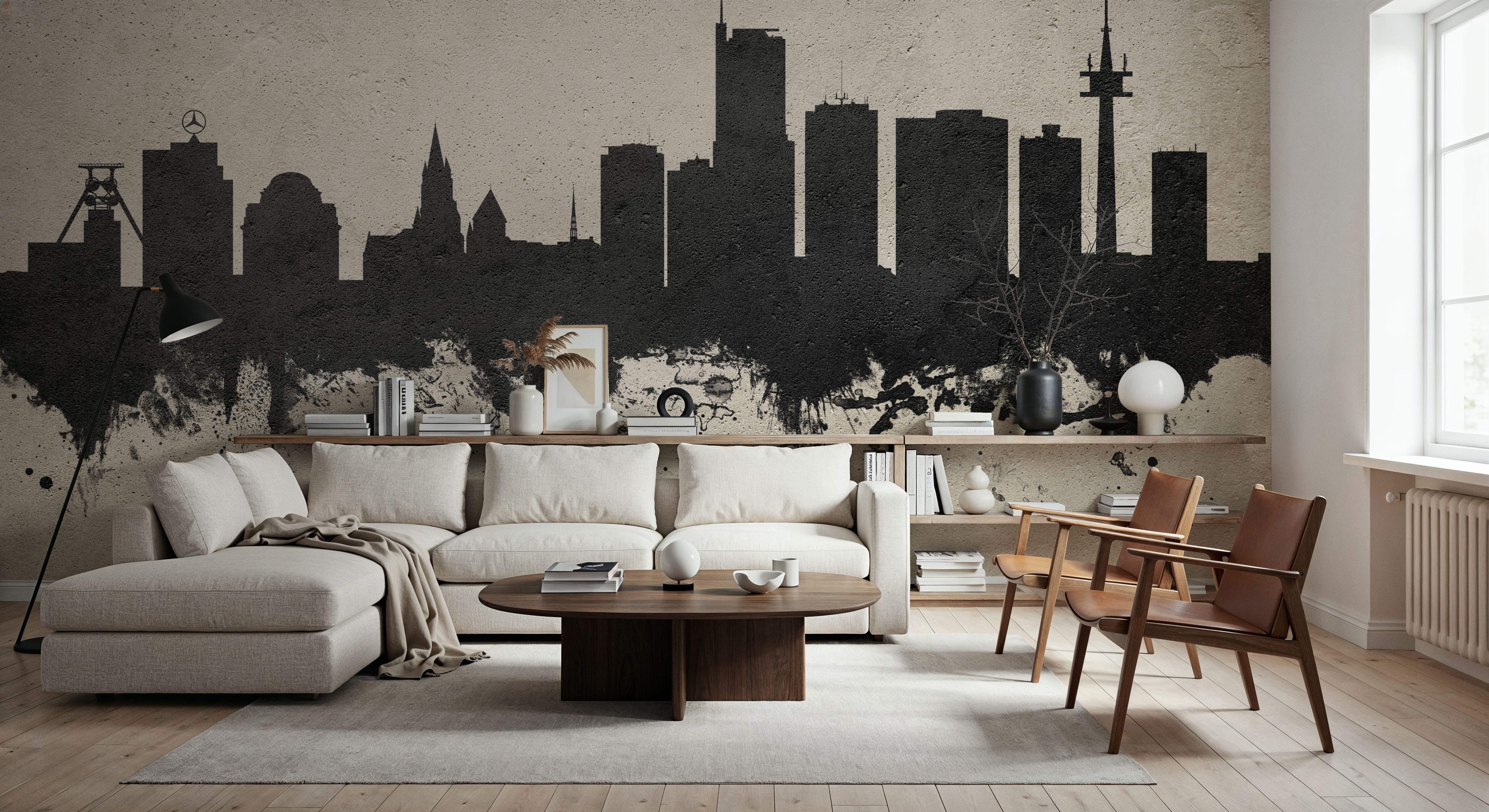 Essen Germany Skyline Concrete