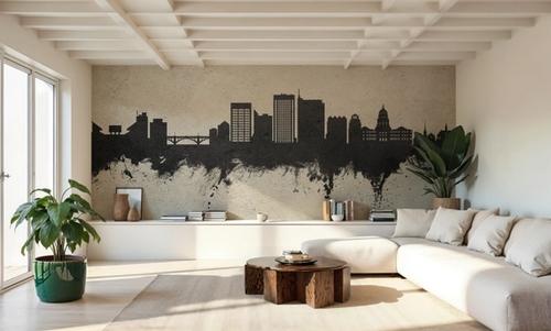 Boise Idaho Skyline Concrete