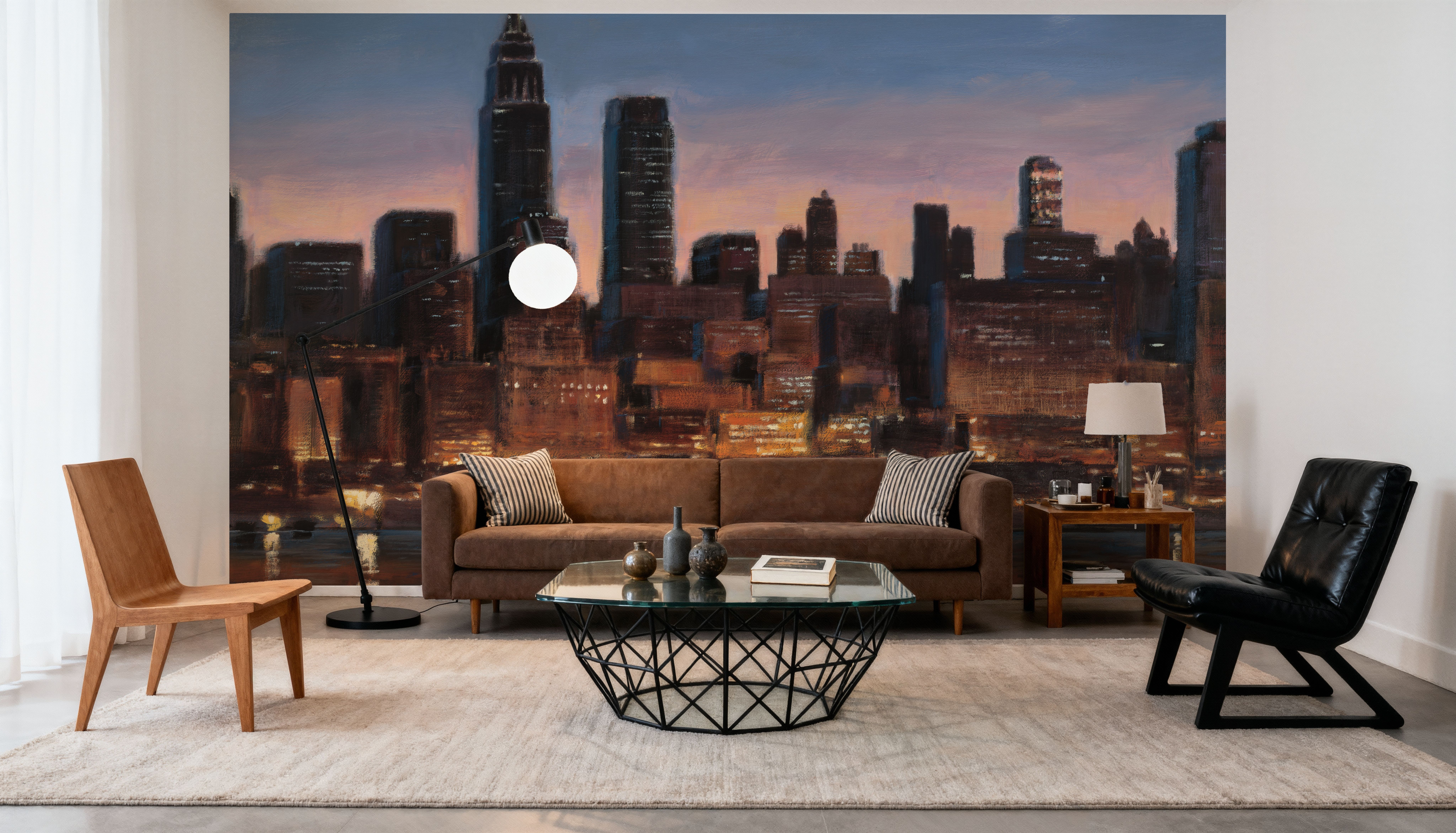 Manhattan Evening Reflection
