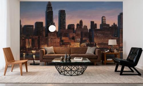 Manhattan Evening Reflection