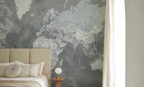 World Map Cities - Zanders