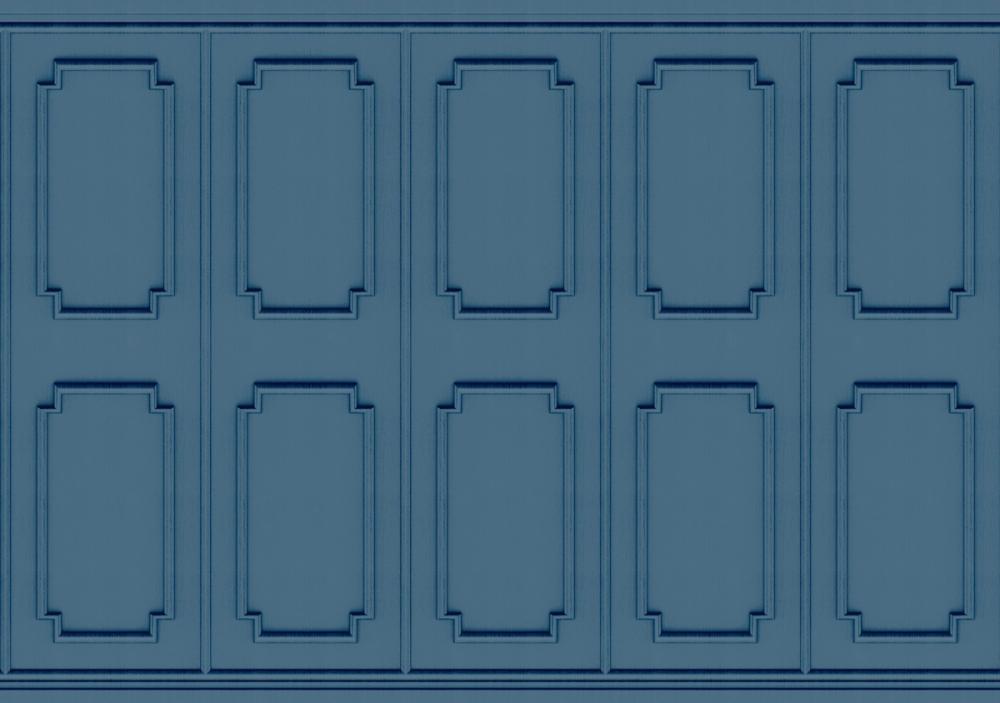 Faux Wall Panel Moulding, Sky Blue