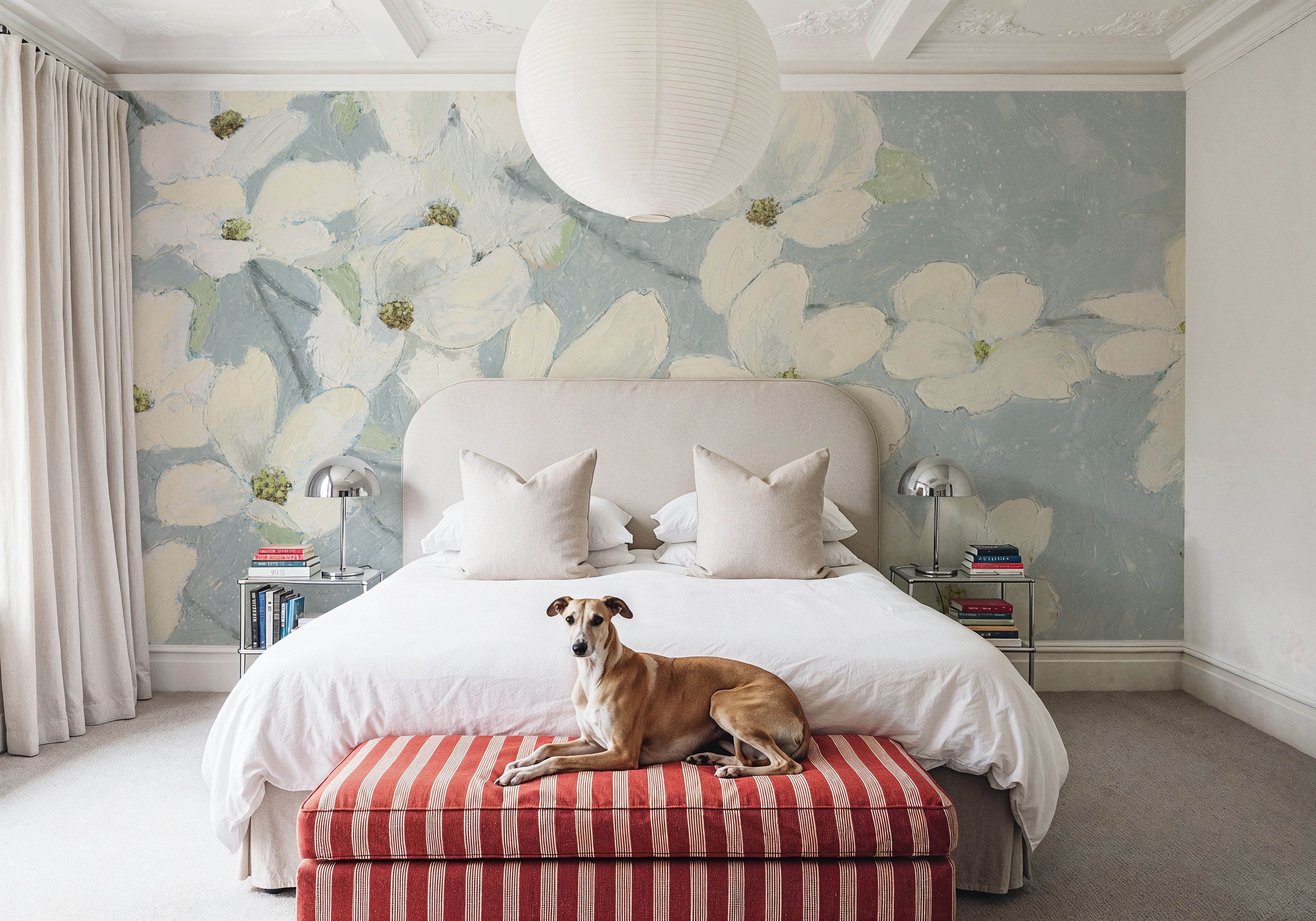 Dogwood White, Wallpaper