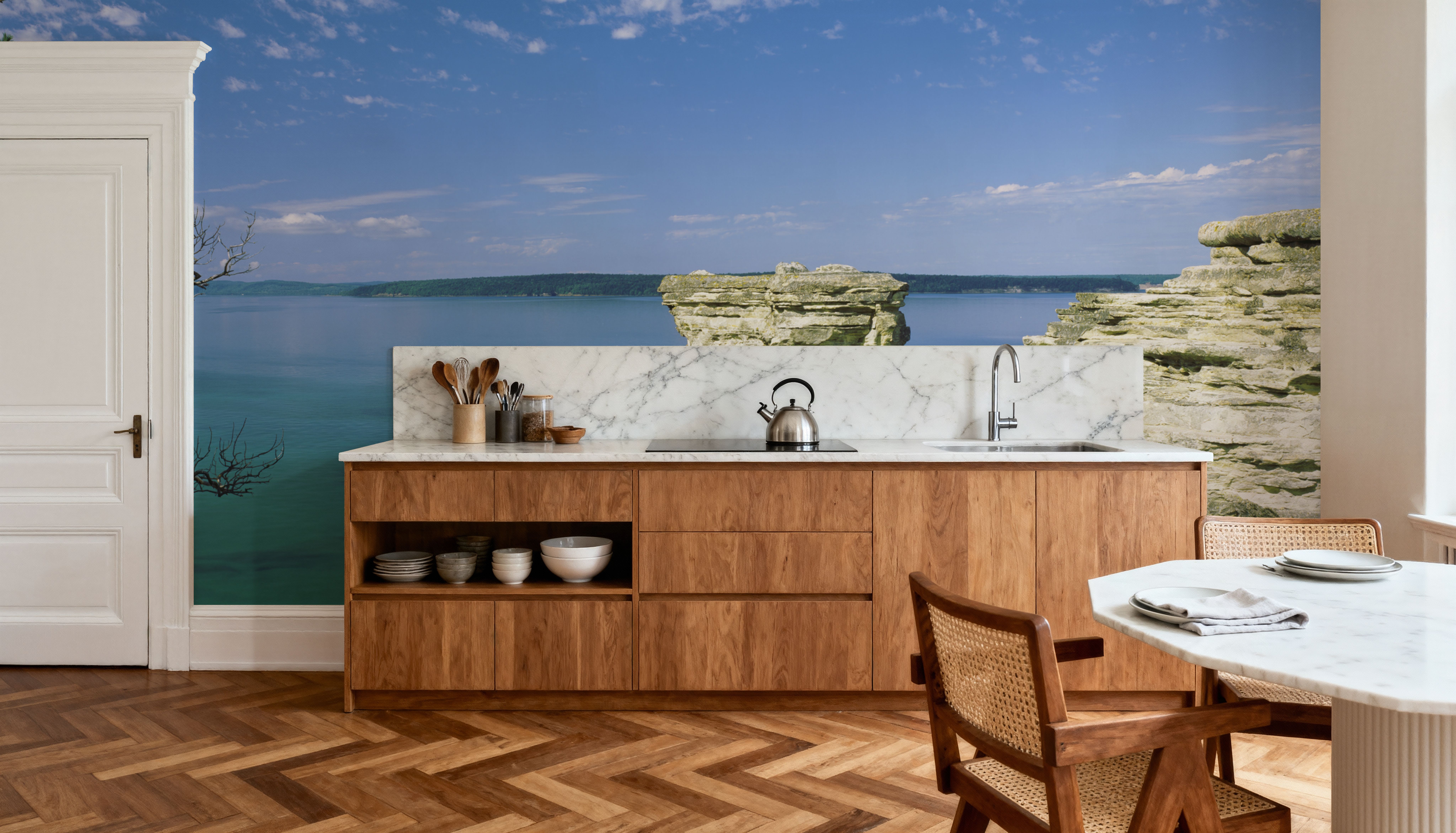 Miner's Castle, Papier peint