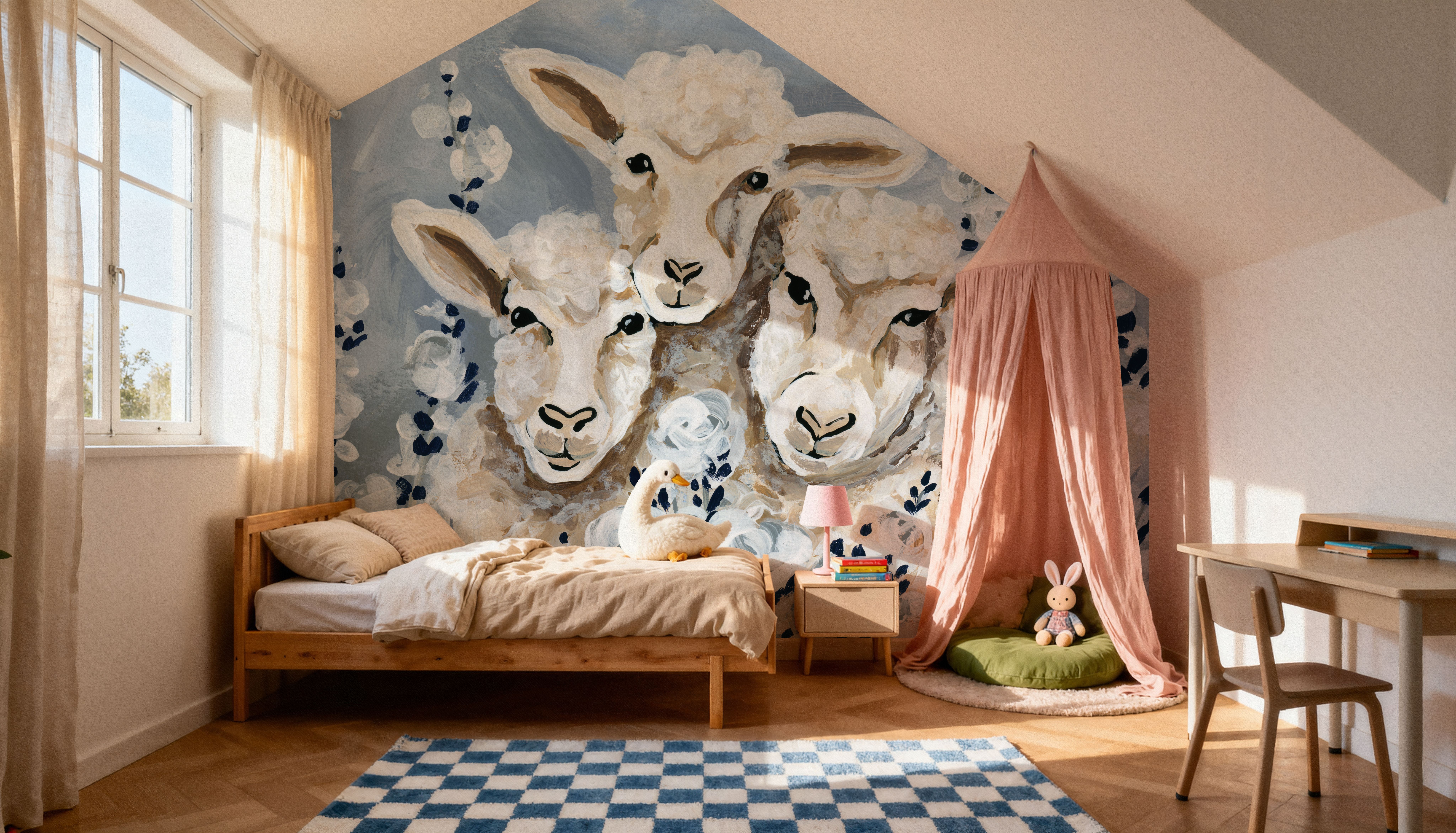 Sheep in the Meadow