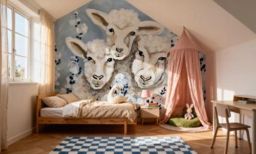 Sheep in the Meadow