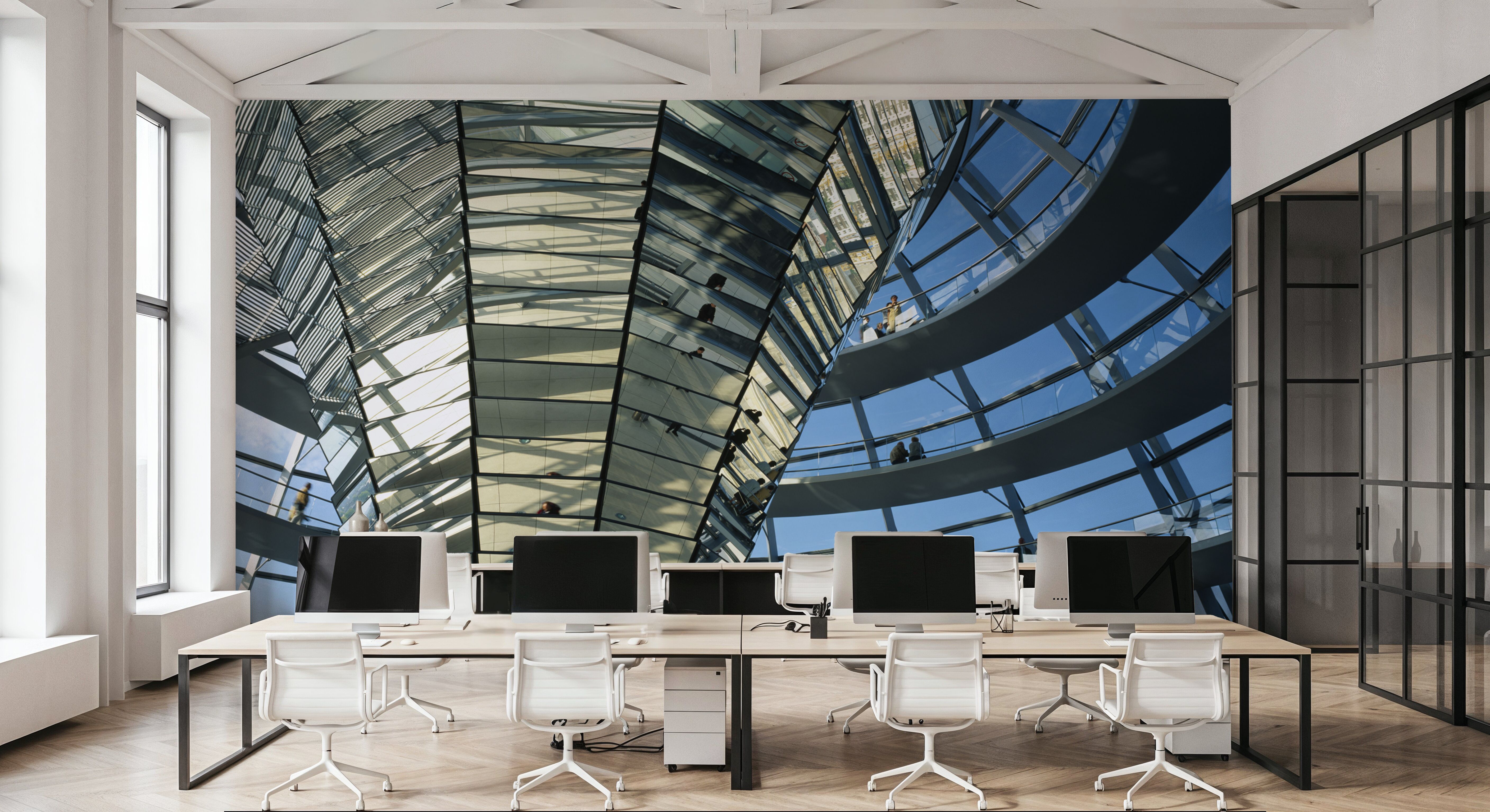 Glass Dome Spiral, Wallpaper