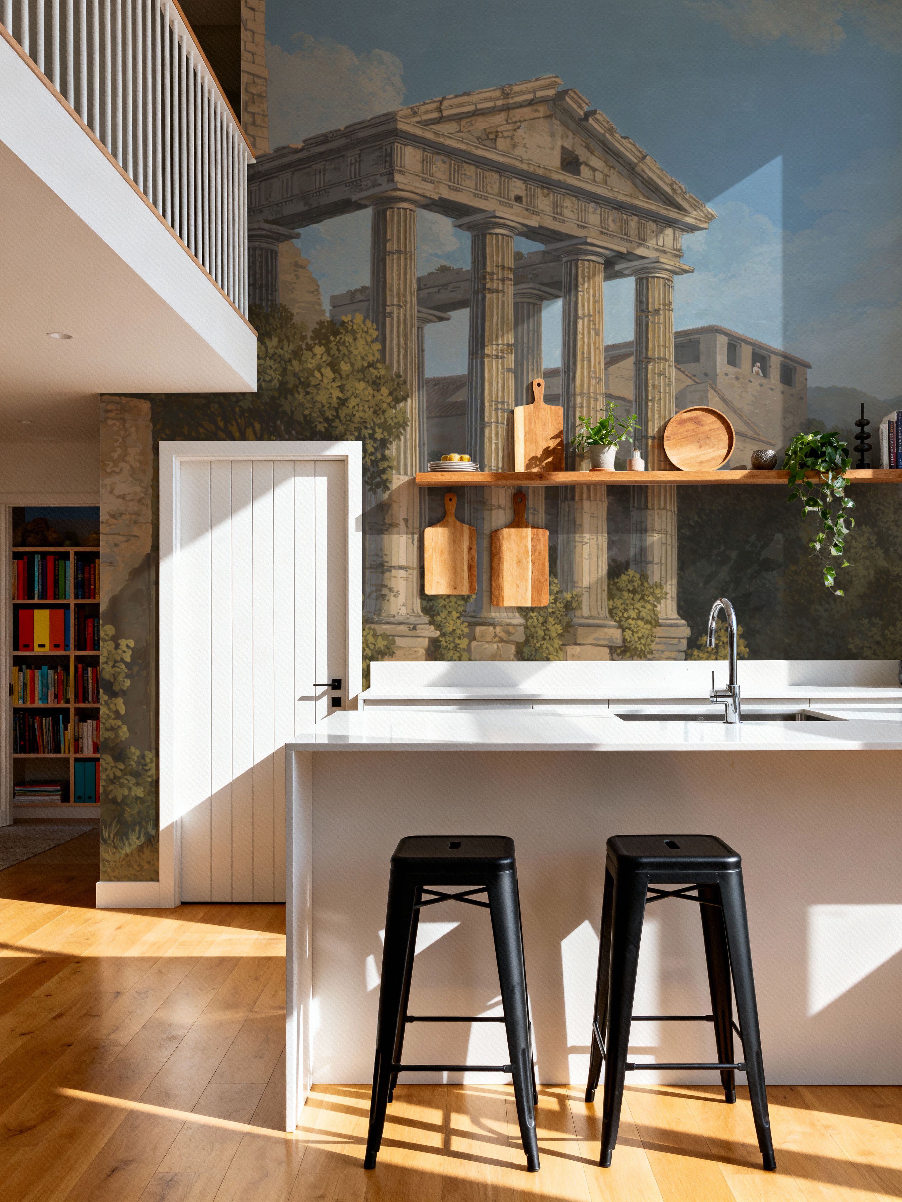 The Temple of Hercules in Cori