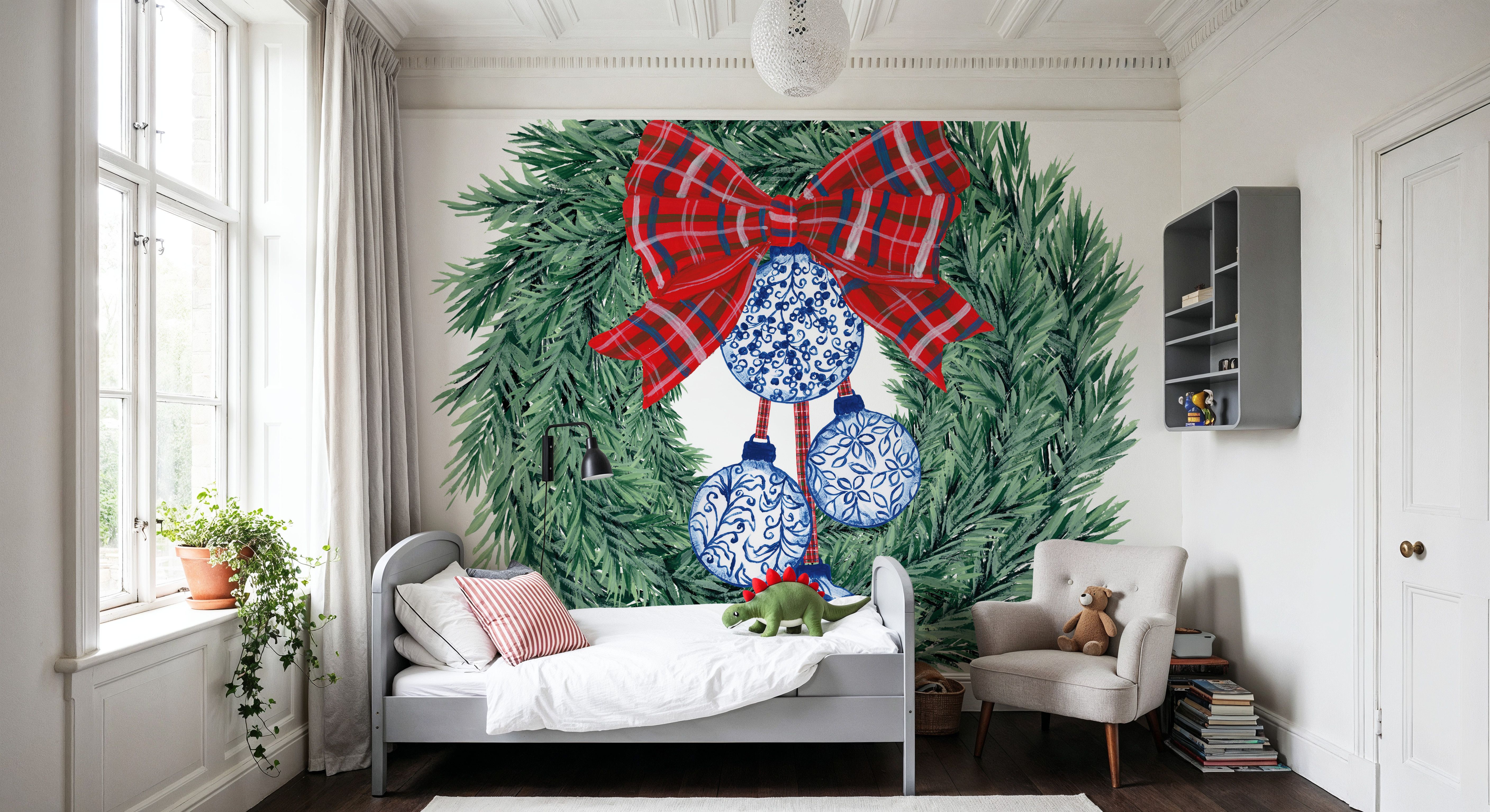Holiday Tartan and Chinoiserie II