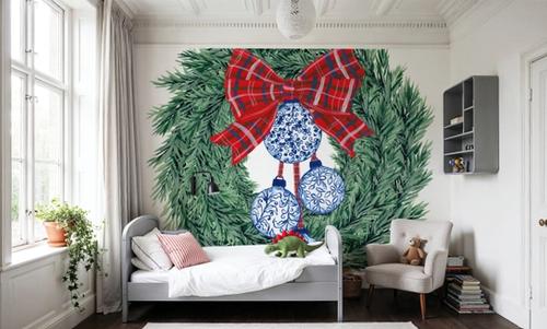 Holiday Tartan and Chinoiserie II
