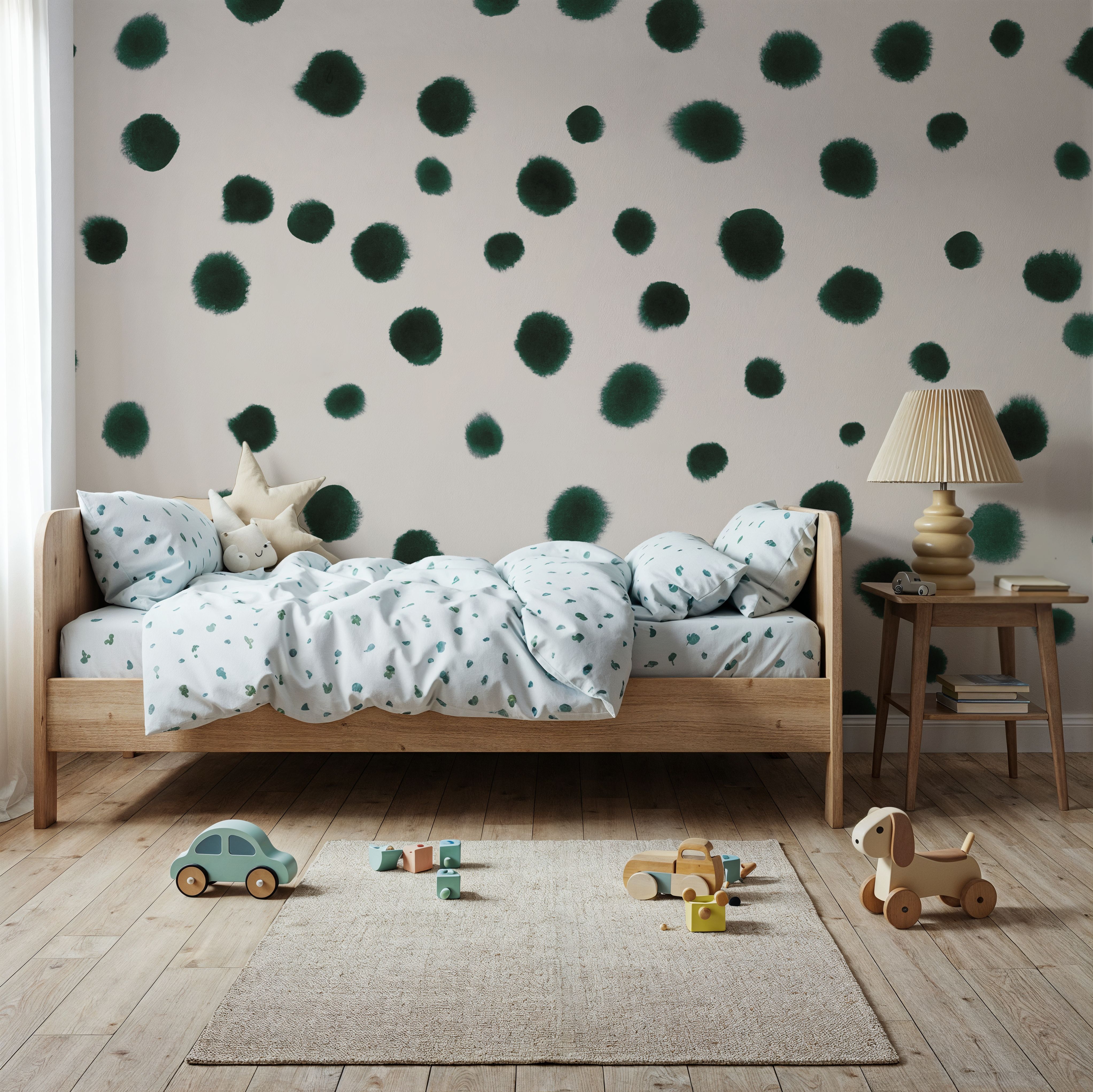 Dalmatian, Bottle Green