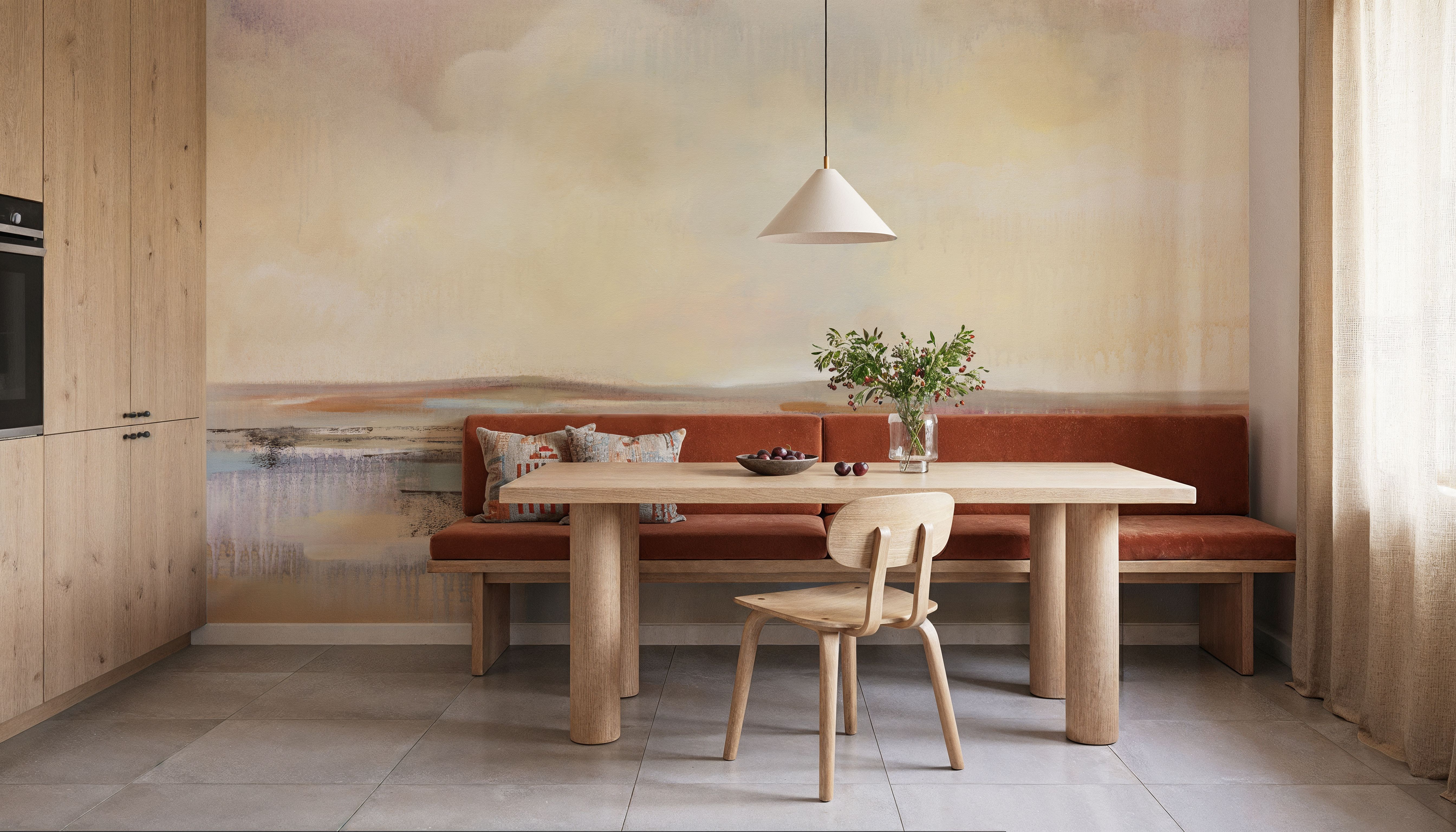 Billowing Clouds, Wallpaper