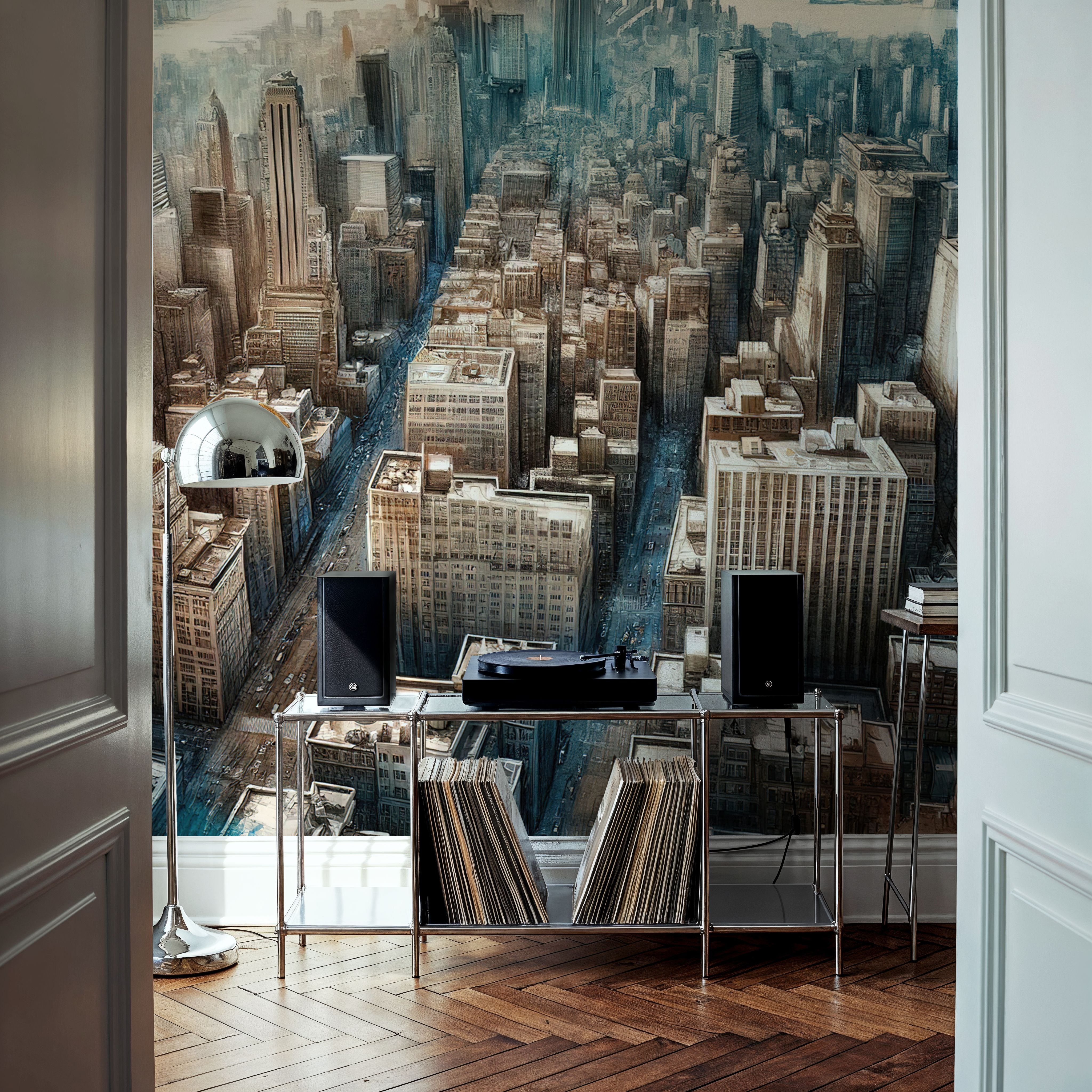 Watercolor Urban Symphony