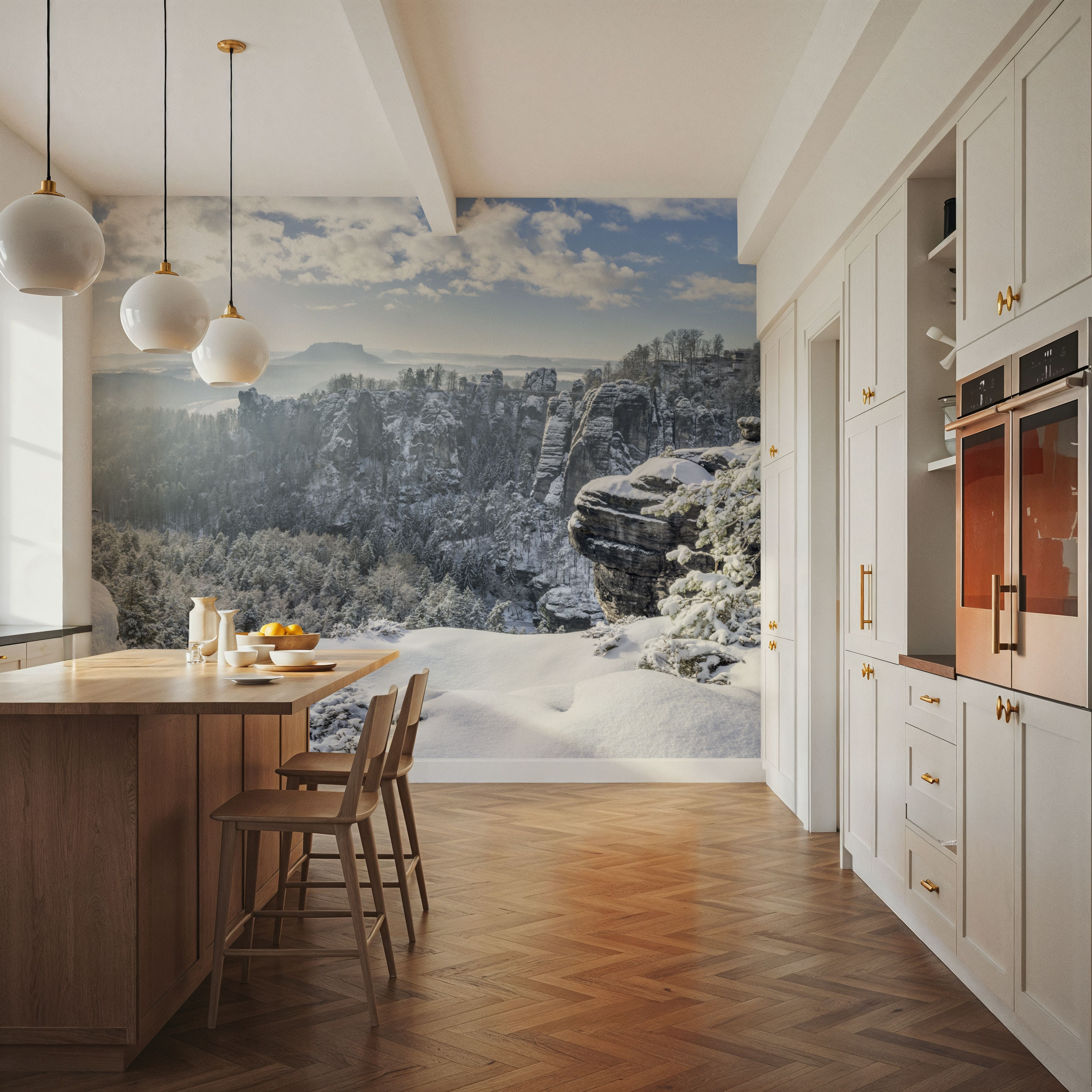 Swiss Winter Panorama