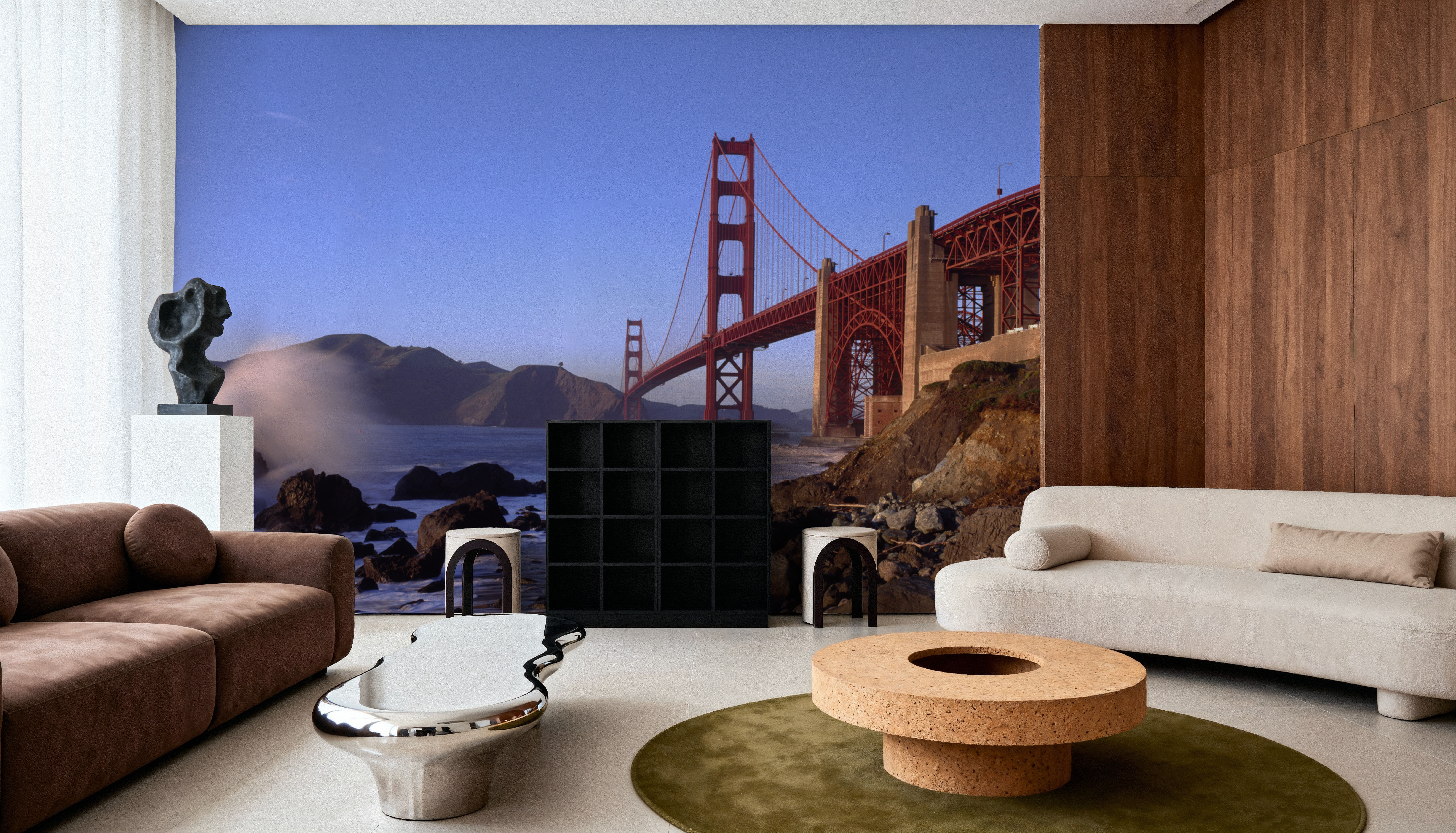 Golden Gate Foggy Morning, Tapeten