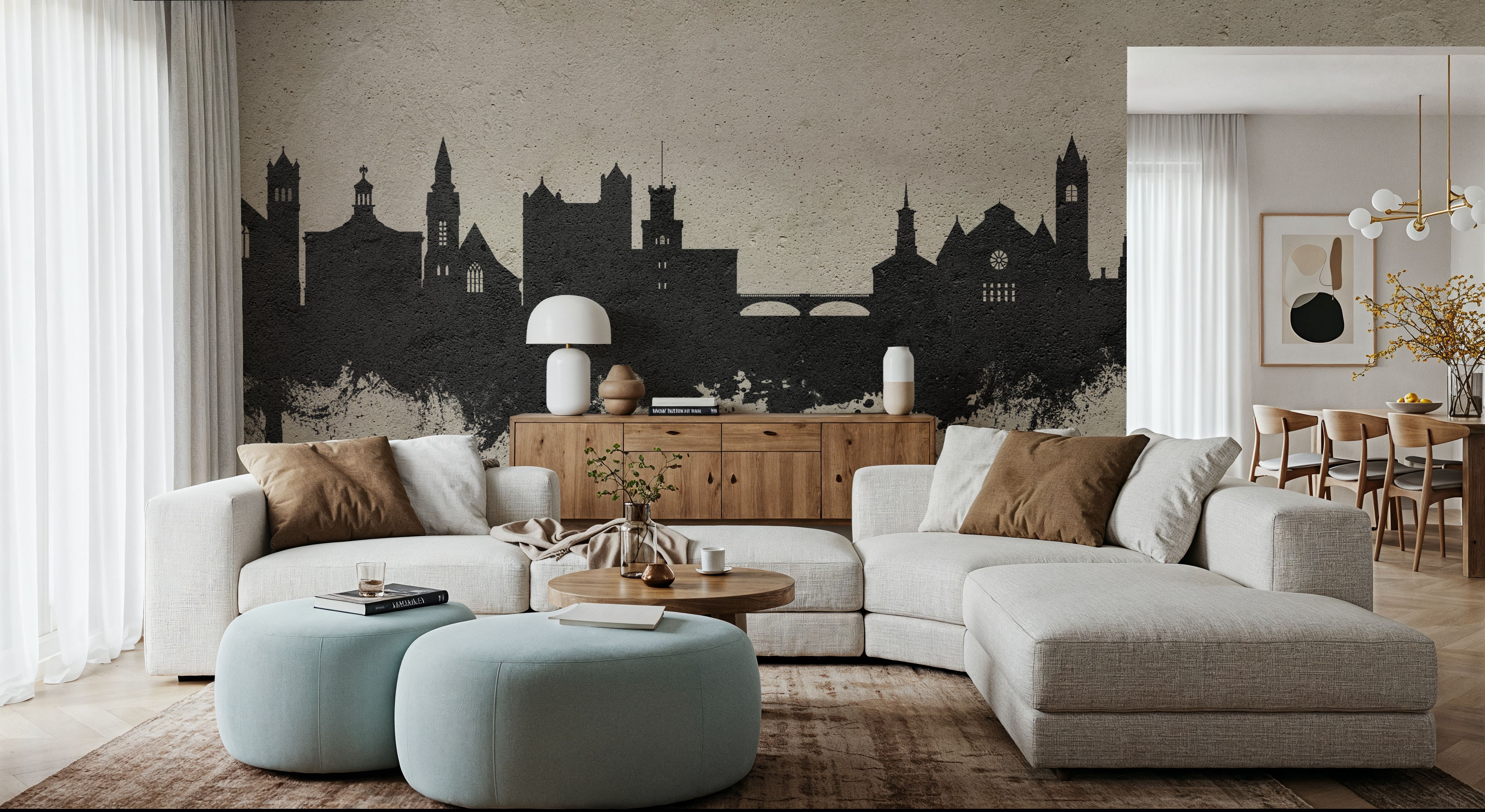 Nashua New Hampshire Skyline Concrete