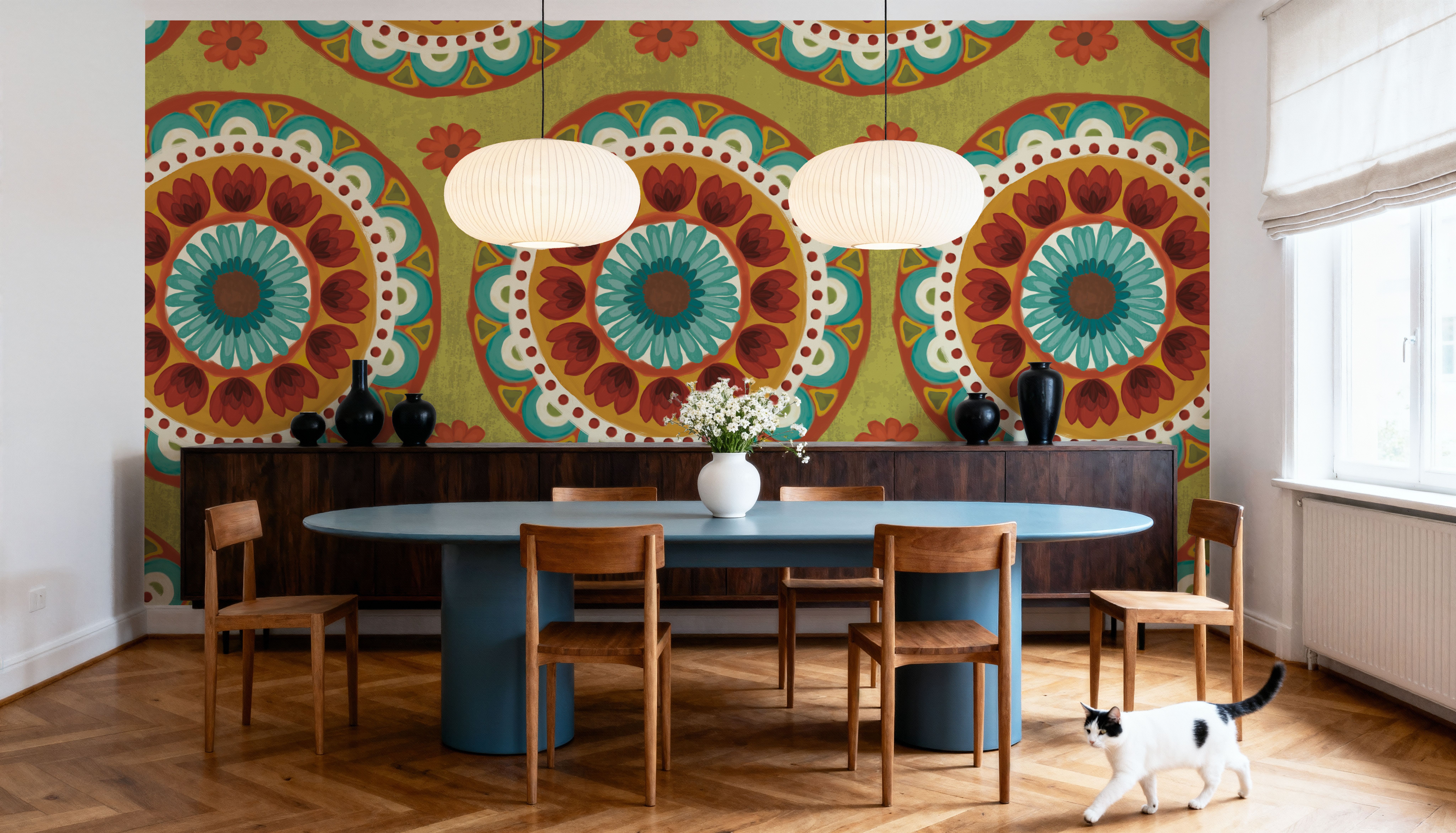 Flourish VI, Wallpaper